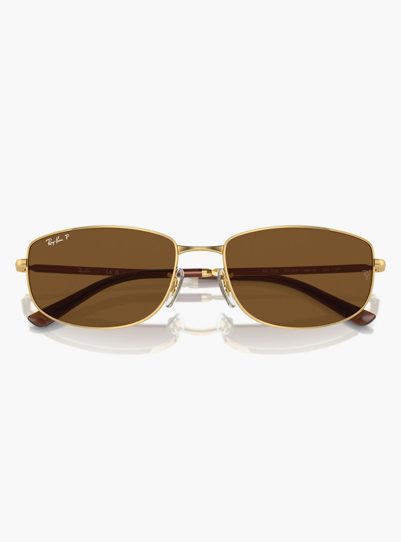 نظارة شمسية بإطار كامل ووسادات أنف أريستا من راي بان-men-sunglasses-image-4