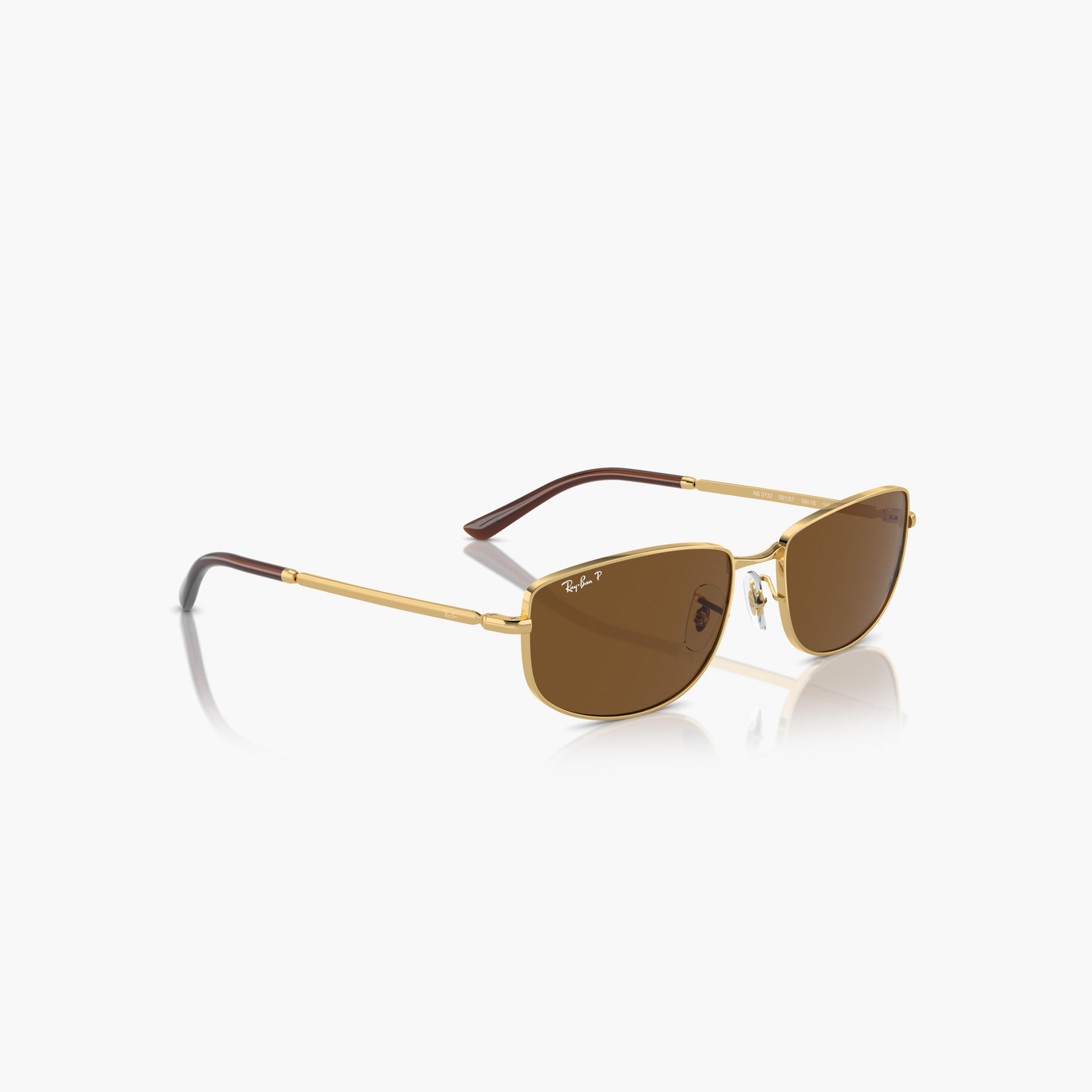 نظارة شمسية بإطار كامل ووسادات أنف أريستا من راي بان-men-sunglasses-image-5