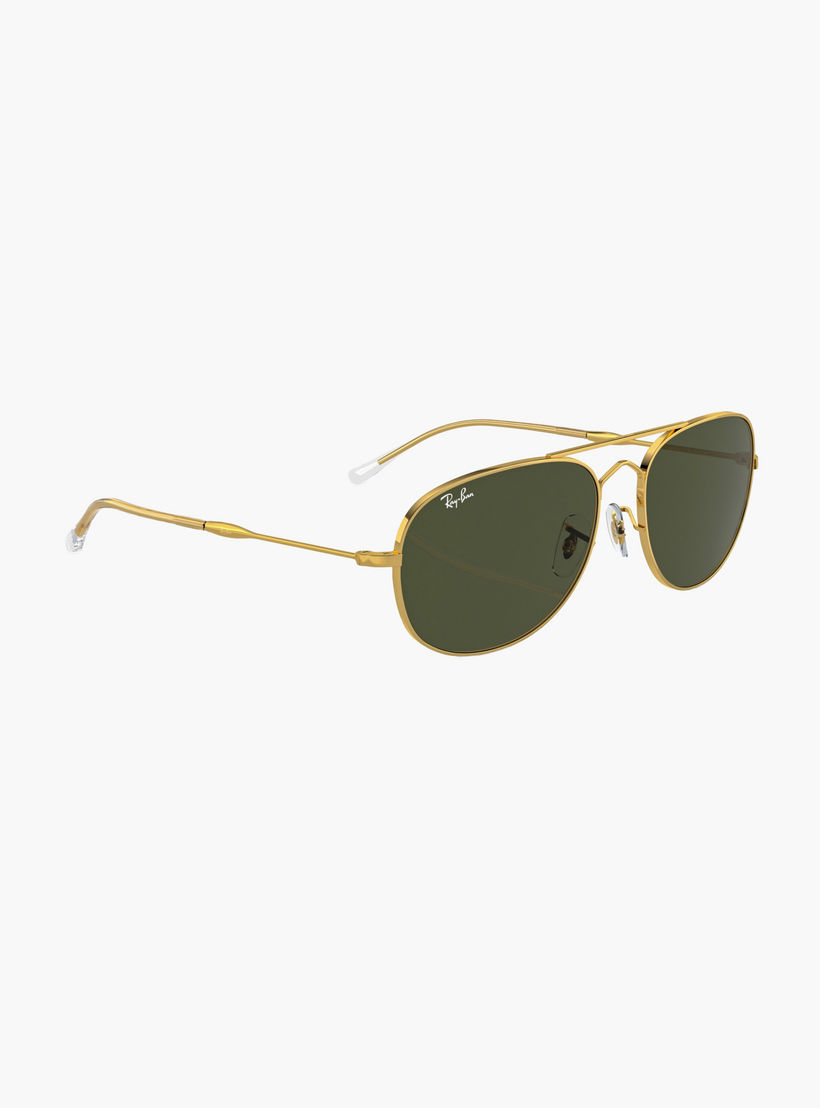 نظارة شمسية بعدسات خضراء عاكسة للجنسين من راي بان-men-sunglasses-image-2