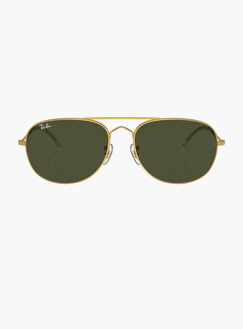 نظارة شمسية بعدسات خضراء عاكسة للجنسين من راي بان-men-sunglasses-image-3