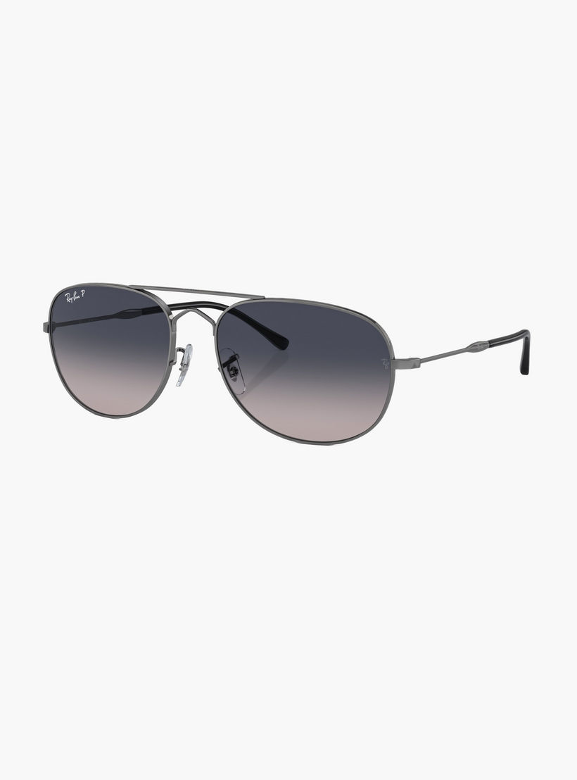 Ray-Ban Unisex Mirrored Blue Lens Sunglasses-men-sunglasses-image-1