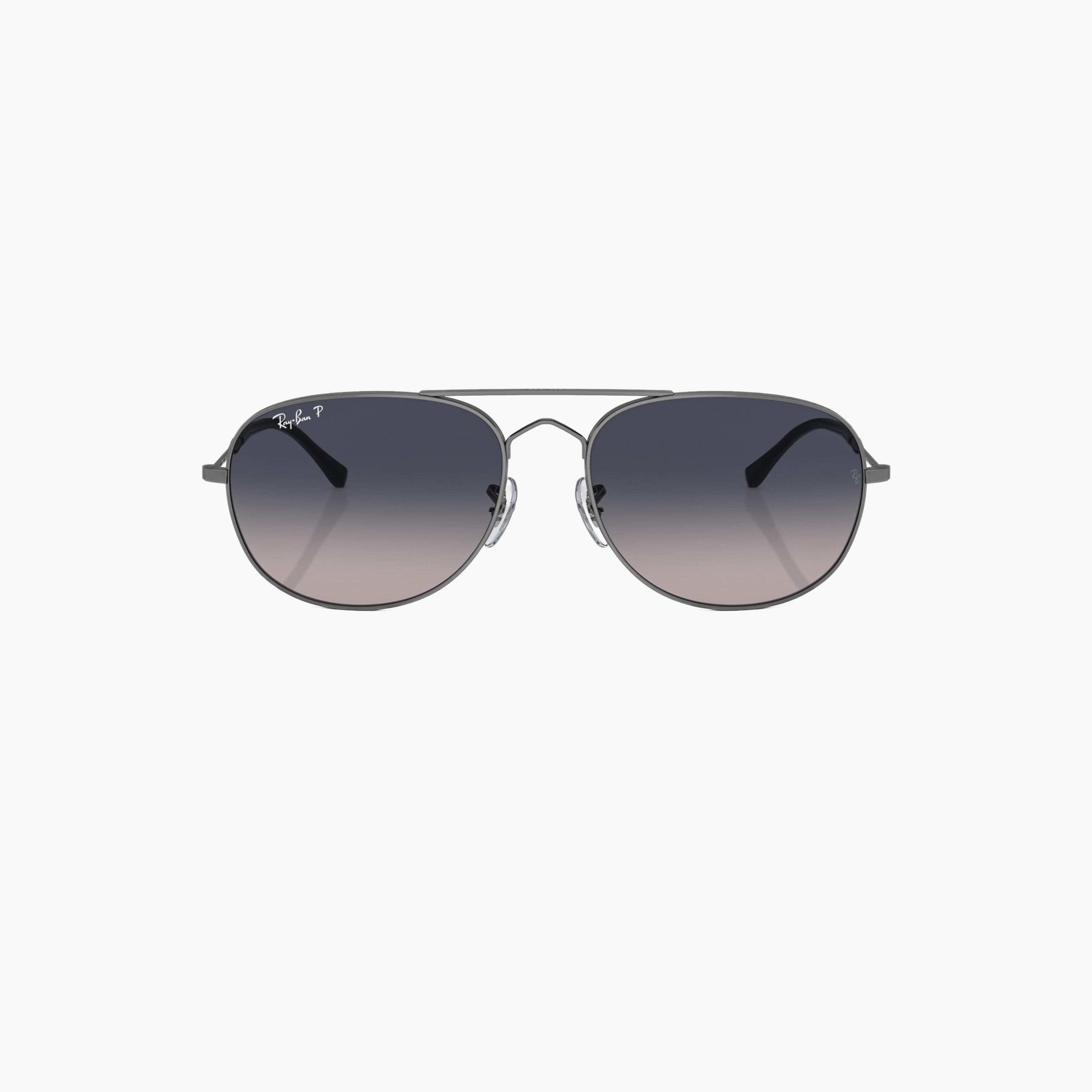 Ray-Ban Unisex Mirrored Blue Lens Sunglasses-men-sunglasses-image-2