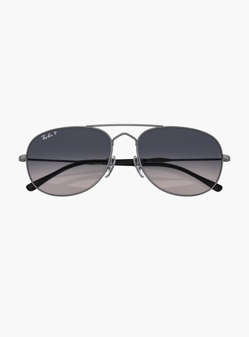 Ray-Ban Unisex Mirrored Blue Lens Sunglasses-men-sunglasses-image-3