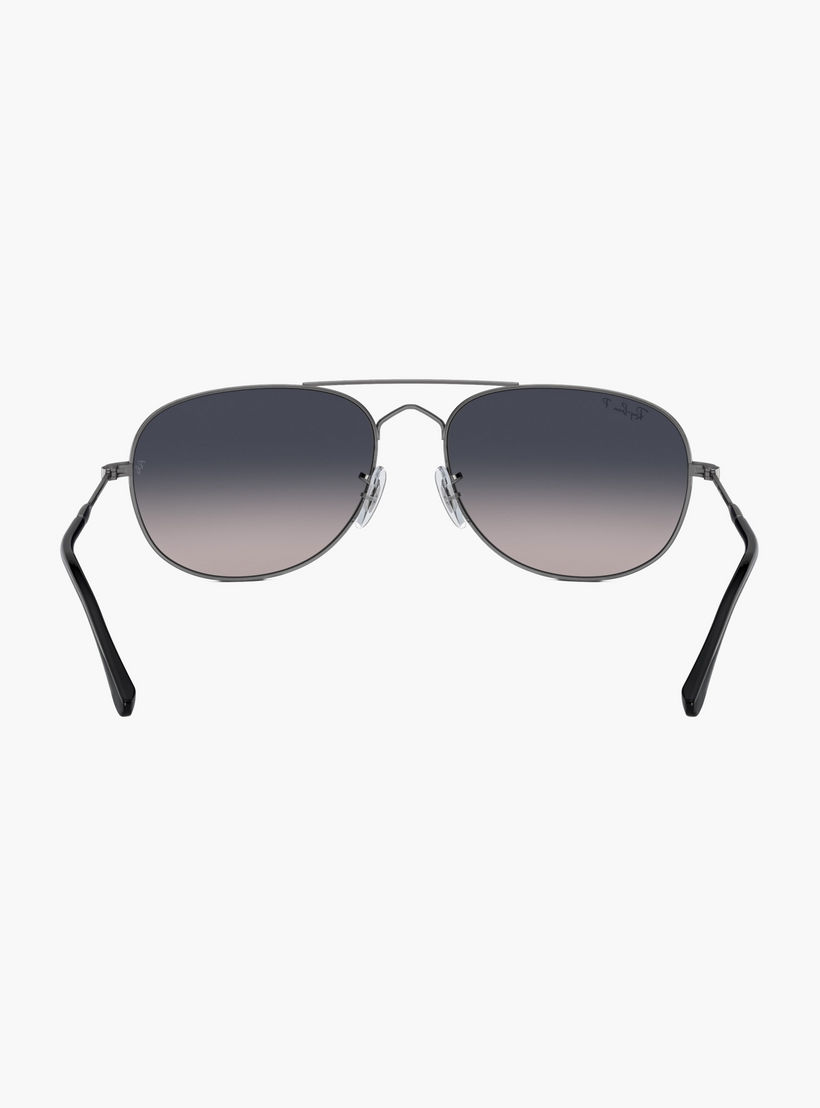 Ray-Ban Unisex Mirrored Blue Lens Sunglasses-men-sunglasses-image-5