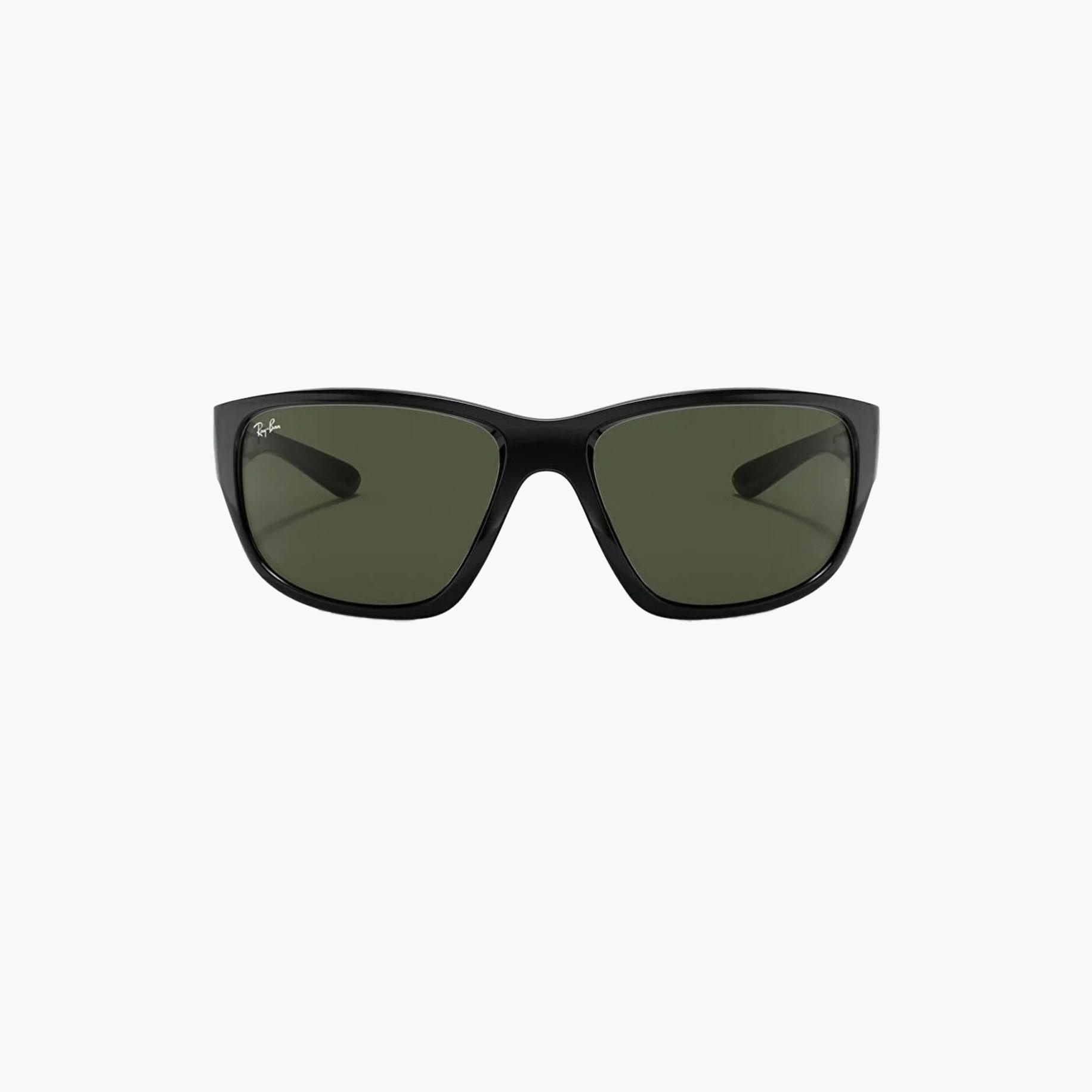 Ray-Ban Unisex Wayfarer Green Lens Sunglasses-men-sunglasses-image-1