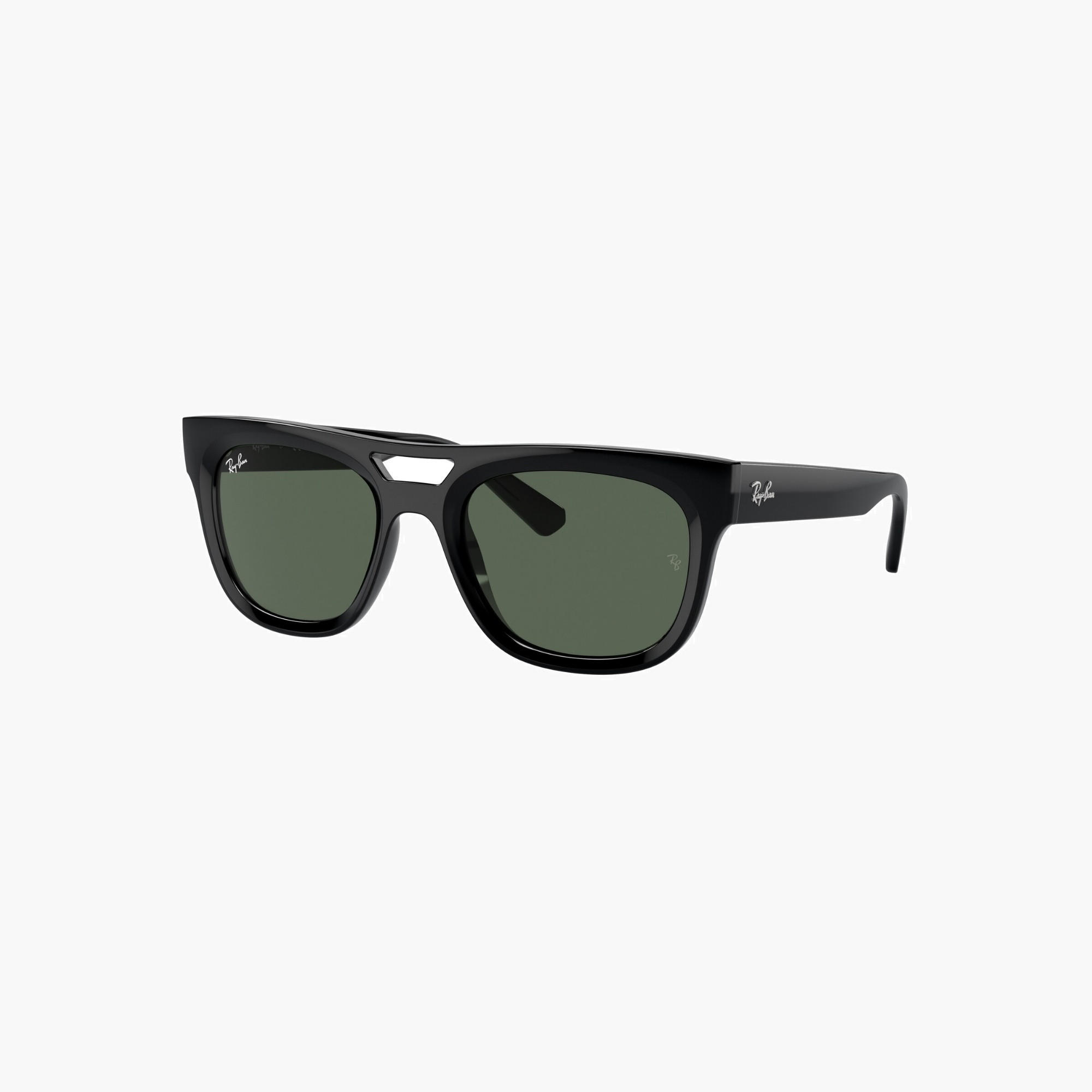 Ray-Ban Unisex Wayfarer Green Lens Sunglasses-men-sunglasses-image-1