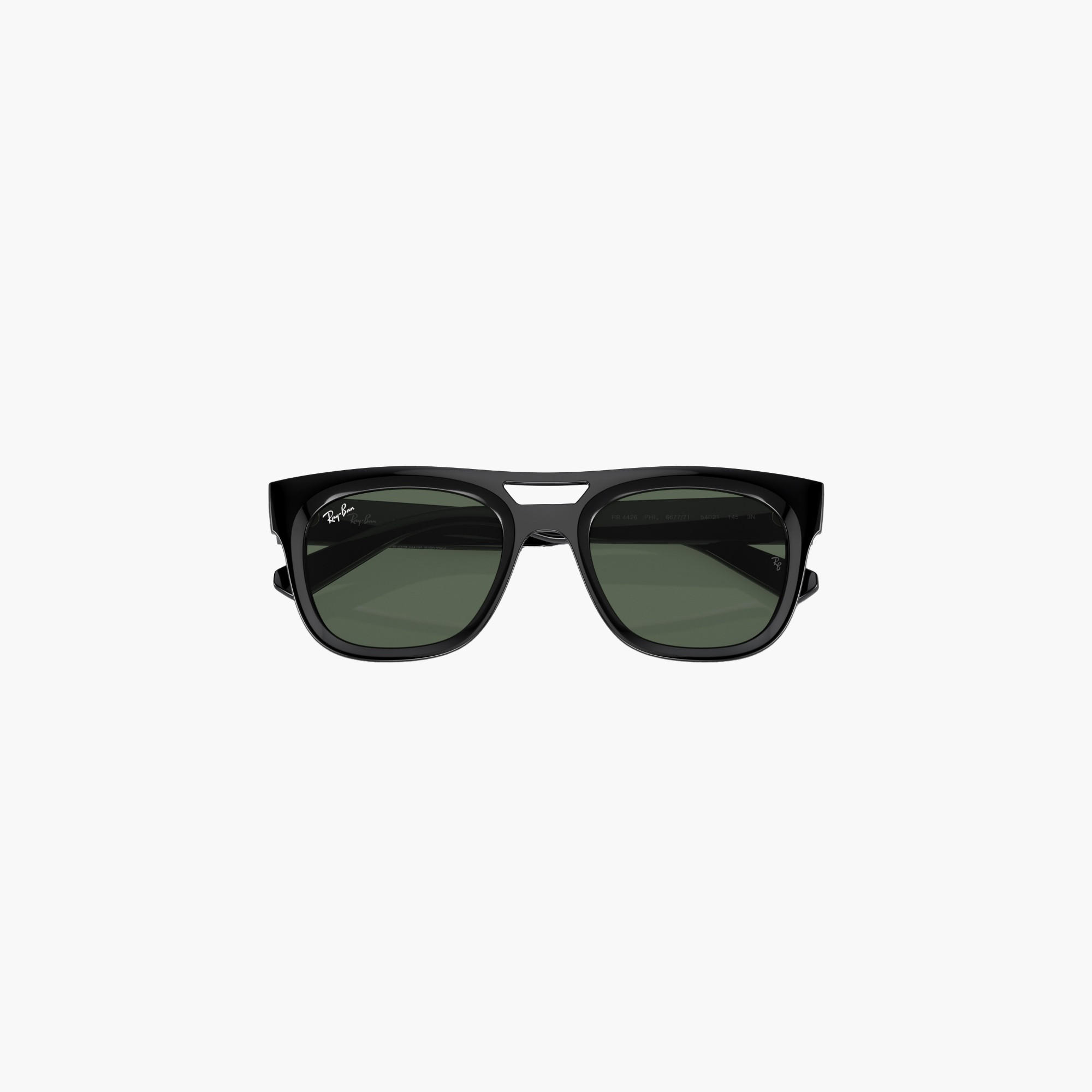 Ray-Ban Unisex Wayfarer Green Lens Sunglasses-men-sunglasses-image-3
