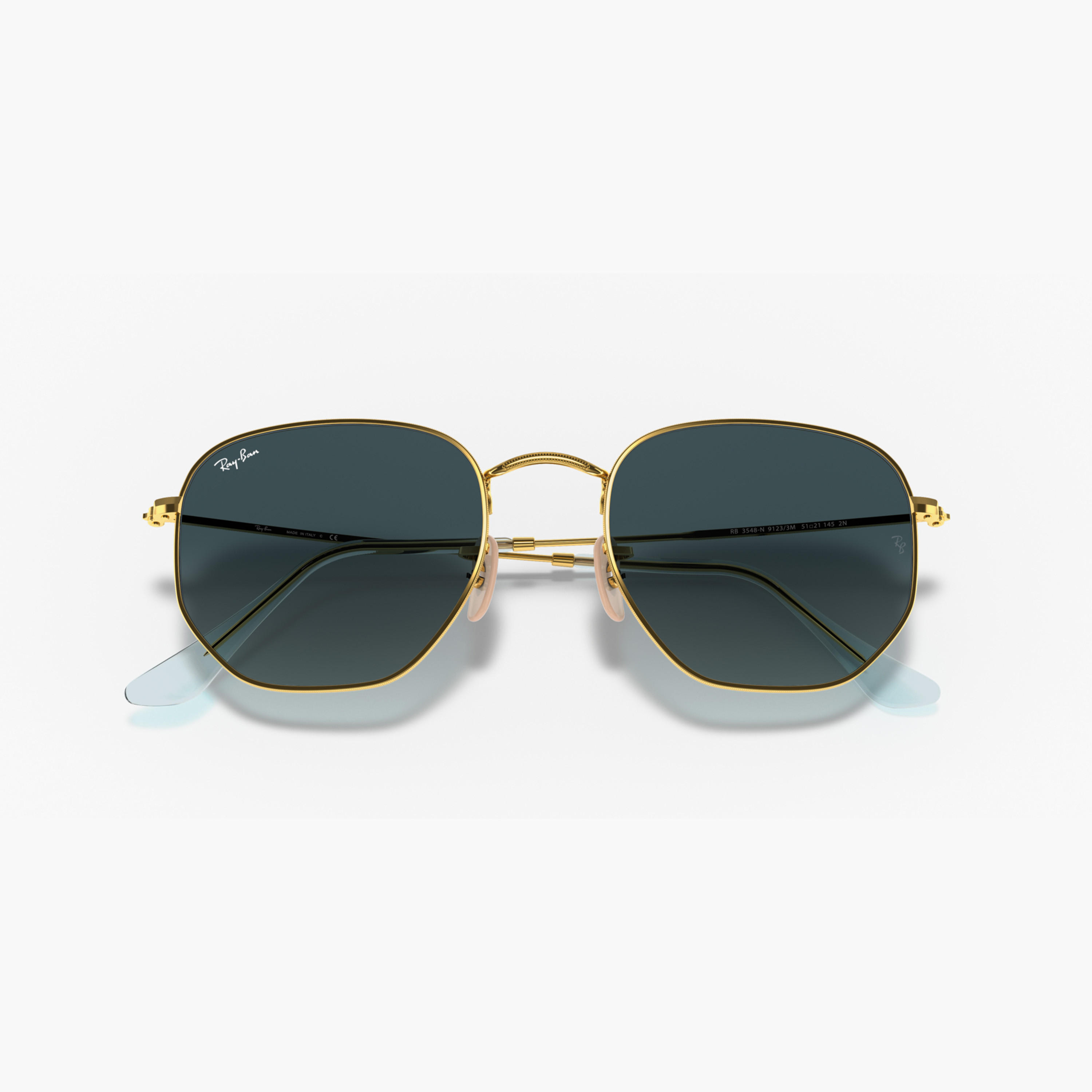 Ray-Ban Arista Hexagonal Frame Sunglasses with Nosepads-men-sunglasses-image-2