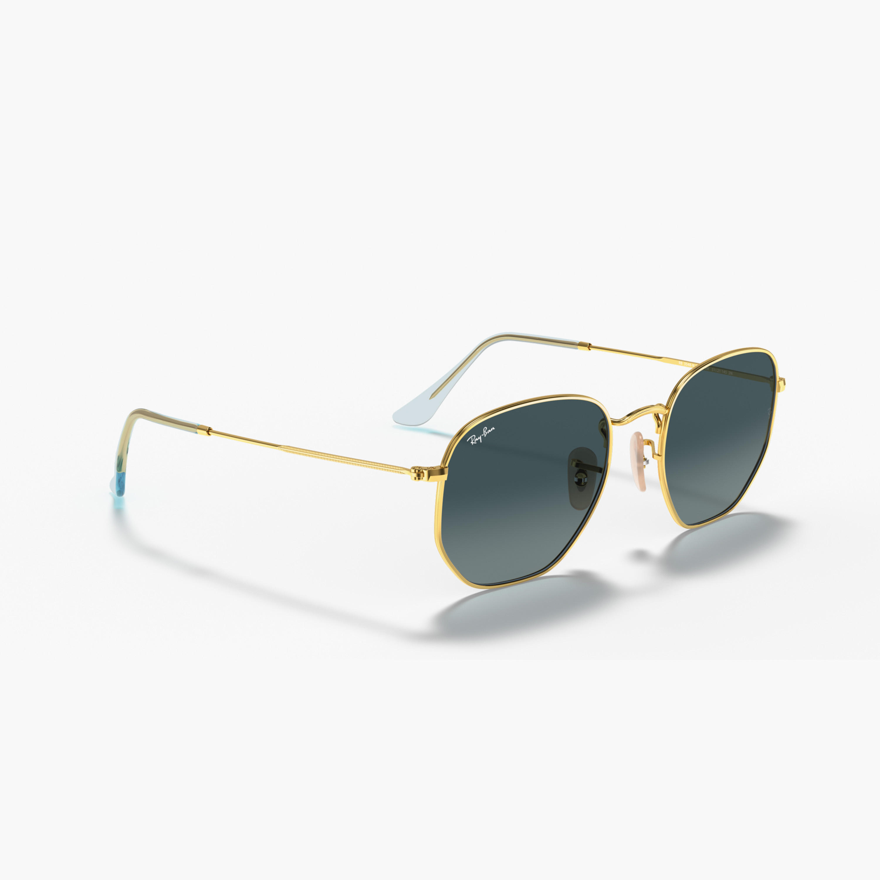 Ray-Ban Arista Hexagonal Frame Sunglasses with Nosepads-men-sunglasses-image-5