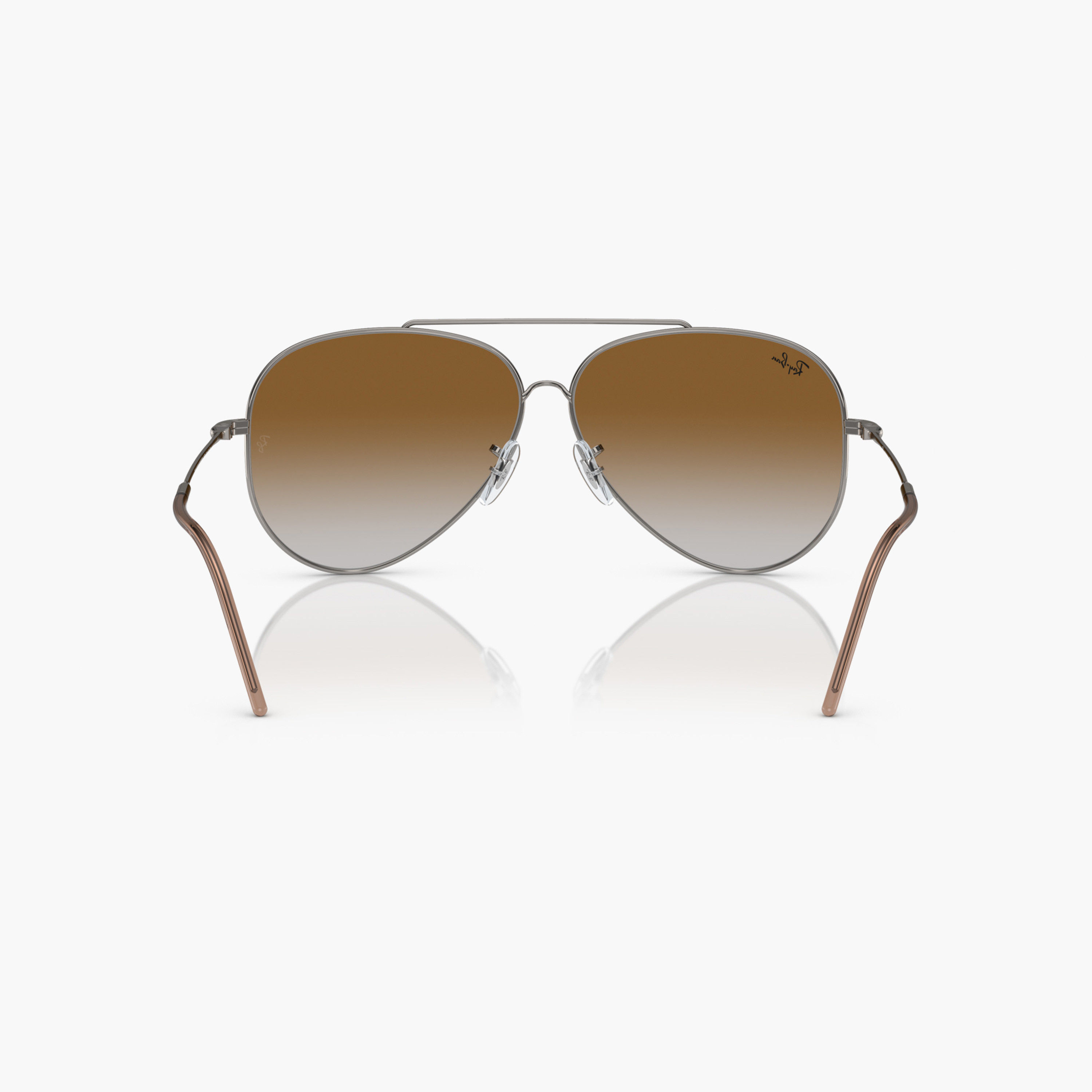 نظارة شمس أفياتور بعدسات ملونة وإطار كامل ووسادة أنف من راي بان-men-sunglasses-image-2