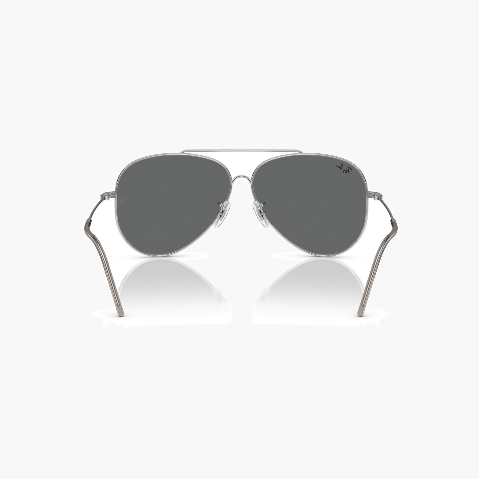 Ray-Ban Unisex Aviator Grey Lens Sunglasses-men-sunglasses-image-2
