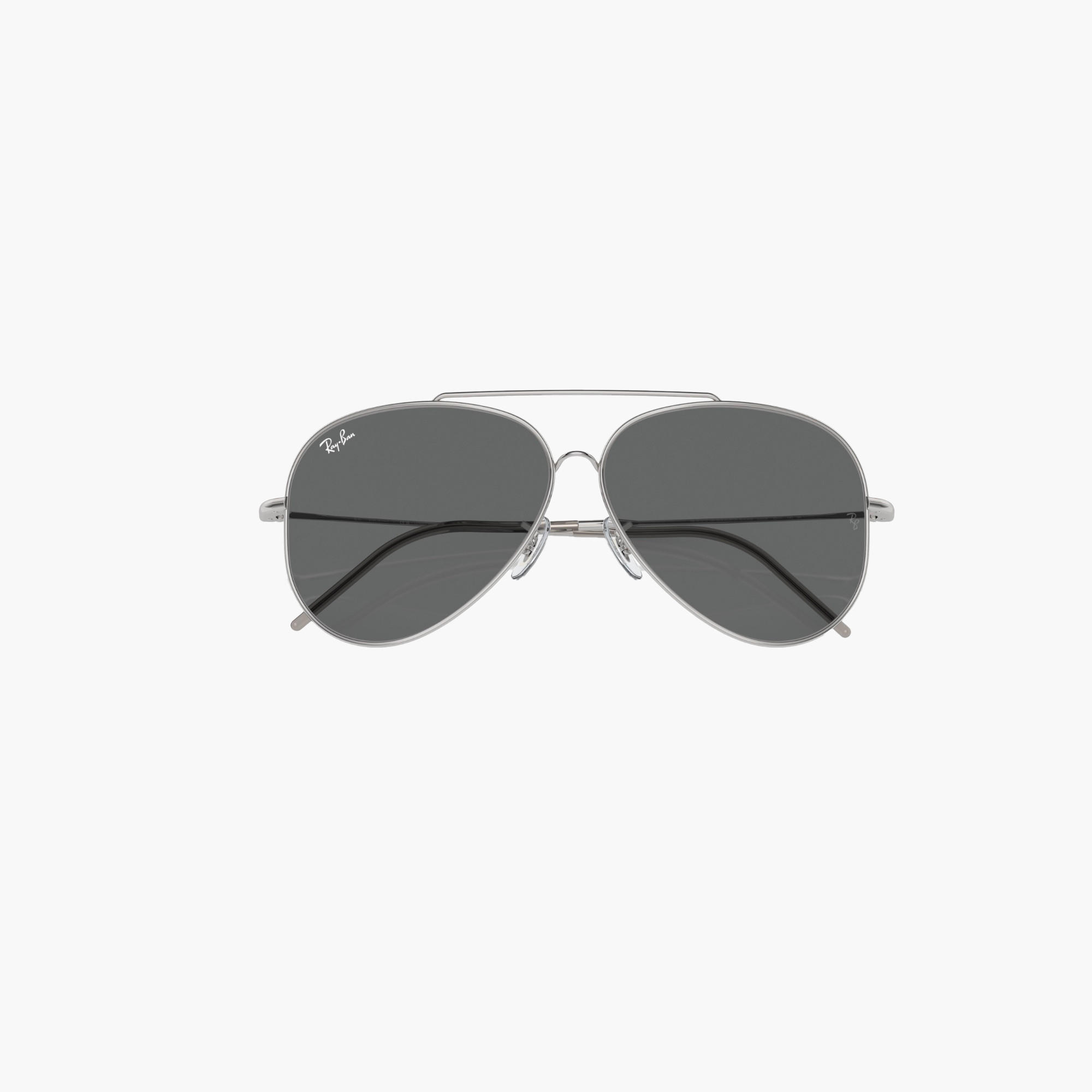 Ray-Ban Unisex Aviator Grey Lens Sunglasses-men-sunglasses-image-3