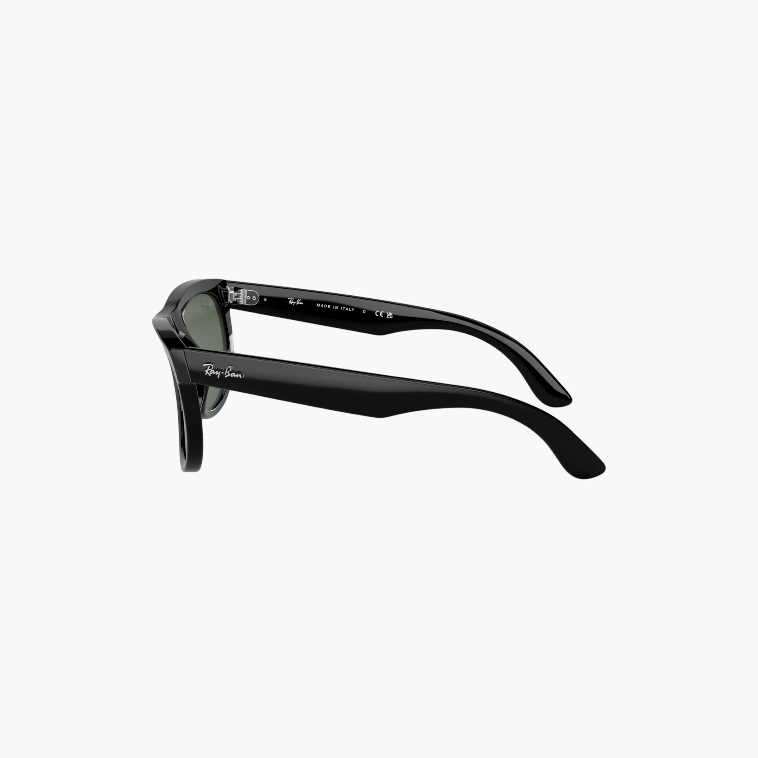 Ray-Ban Unisex Wayfarer Green Lens Sunglasses-men-sunglasses-image-1