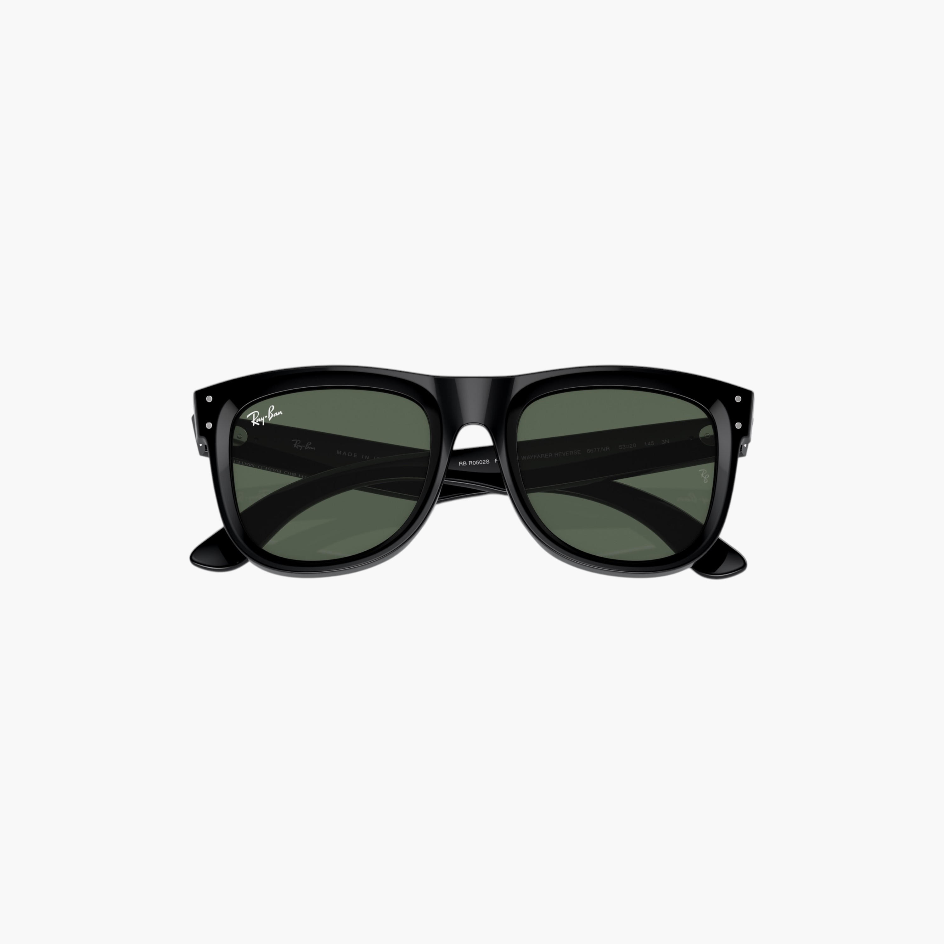 Ray-Ban Unisex Wayfarer Green Lens Sunglasses-men-sunglasses-image-6