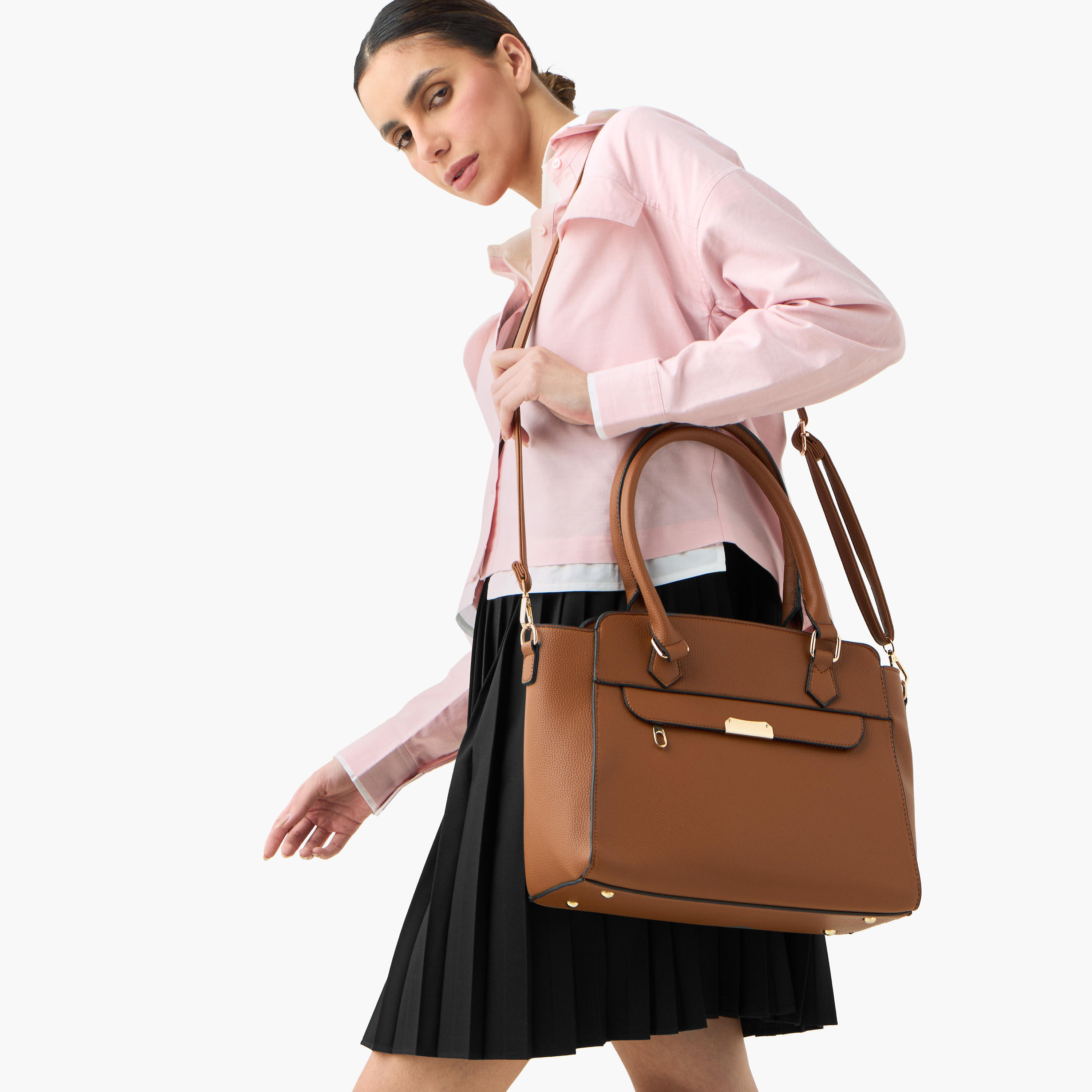 Sasha Textured 3-Piece Bag Set-women-bagsandwallets-handbags-image-2