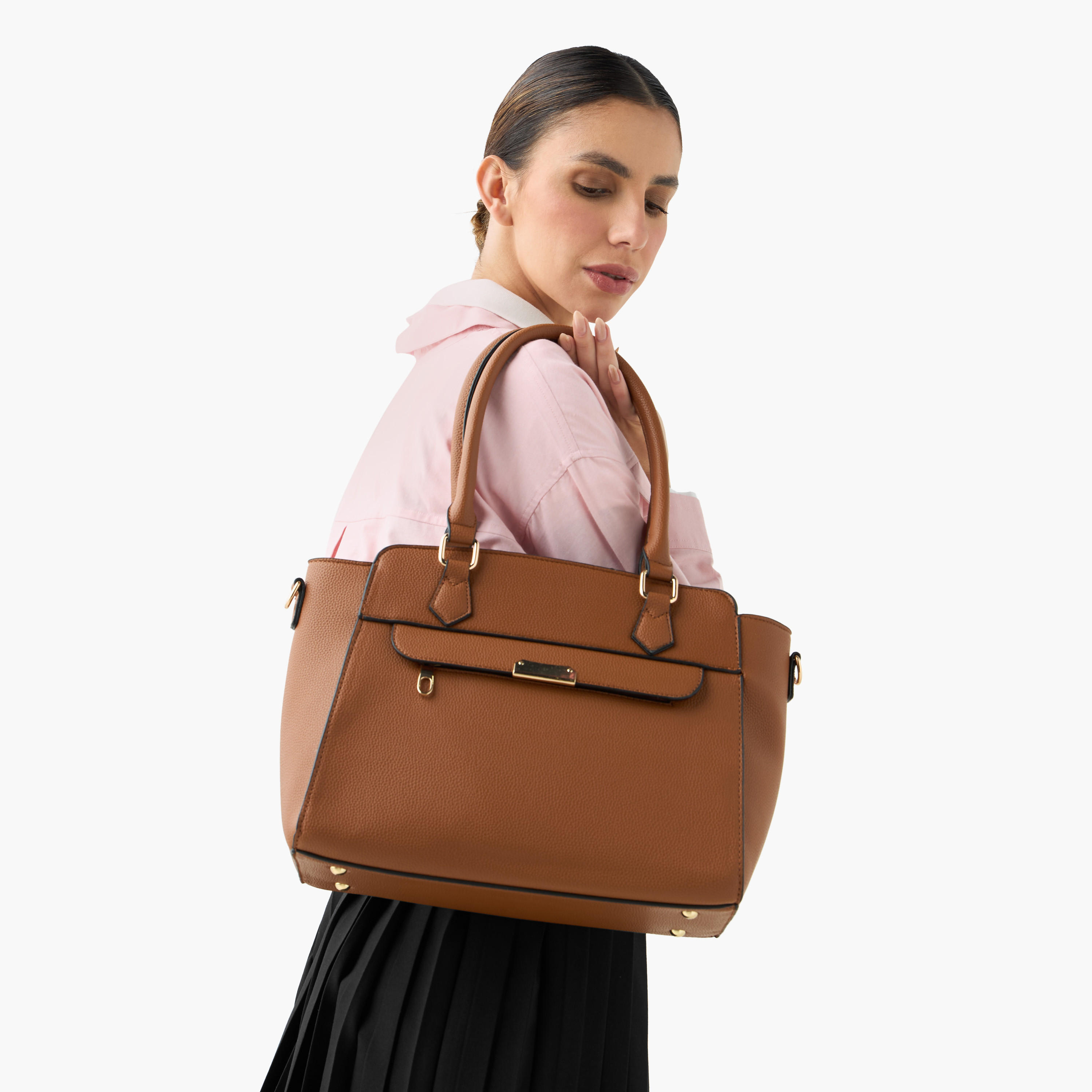Sasha Textured 3-Piece Bag Set-women-bagsandwallets-handbags-image-4