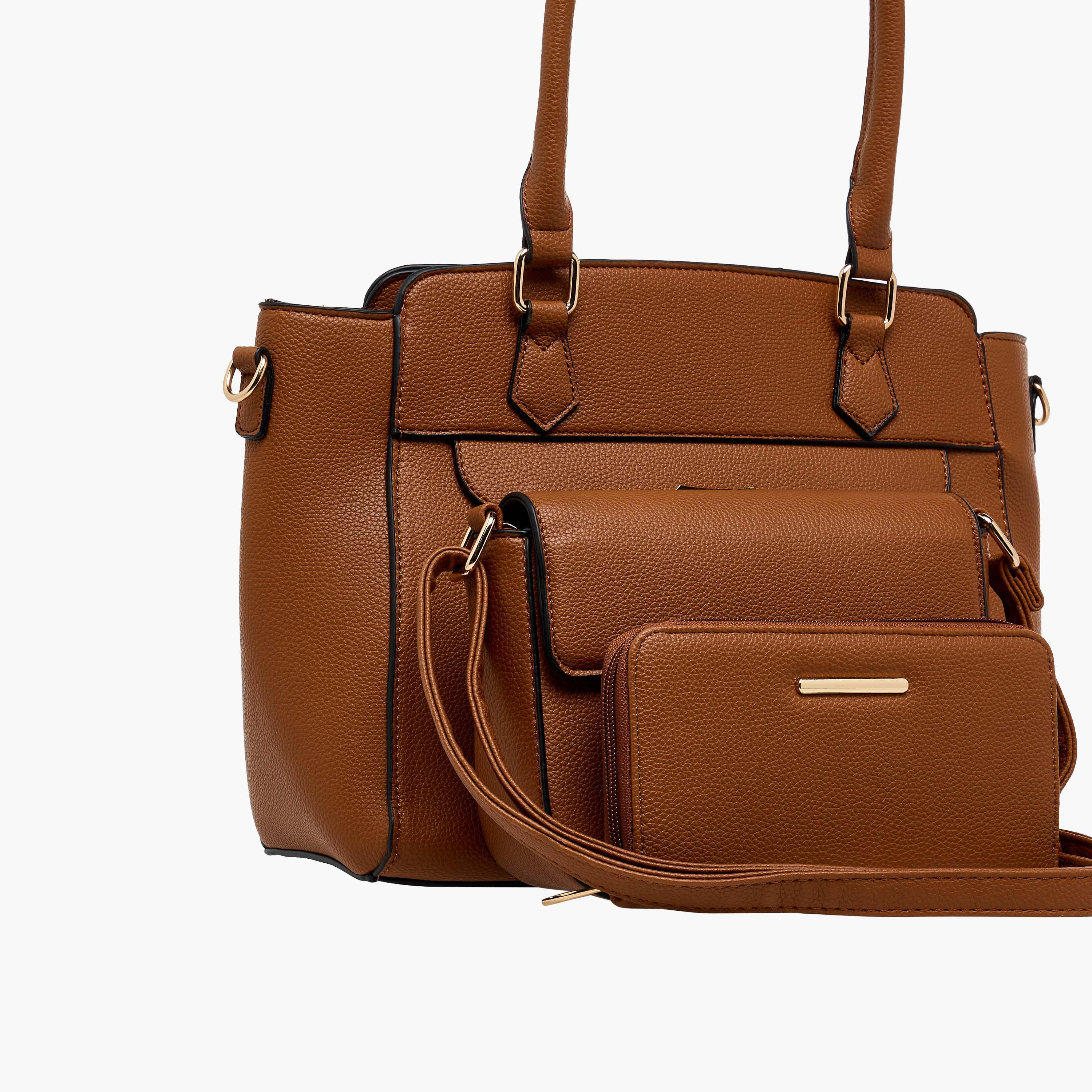 Sasha Textured 3-Piece Bag Set-women-bagsandwallets-handbags-image-9