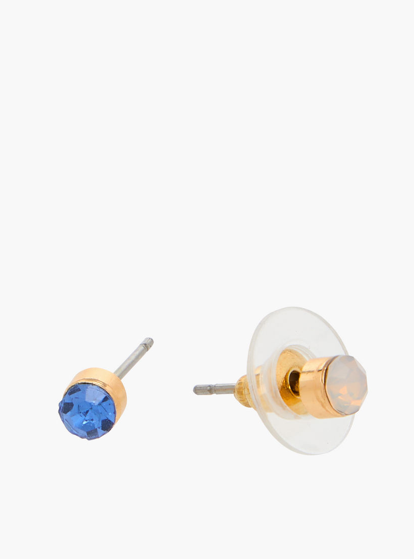 Embellished Stud Earrings with Pushback Closure - Set of 6-women-watchesandjewellery-jewellery-earrings-image-4