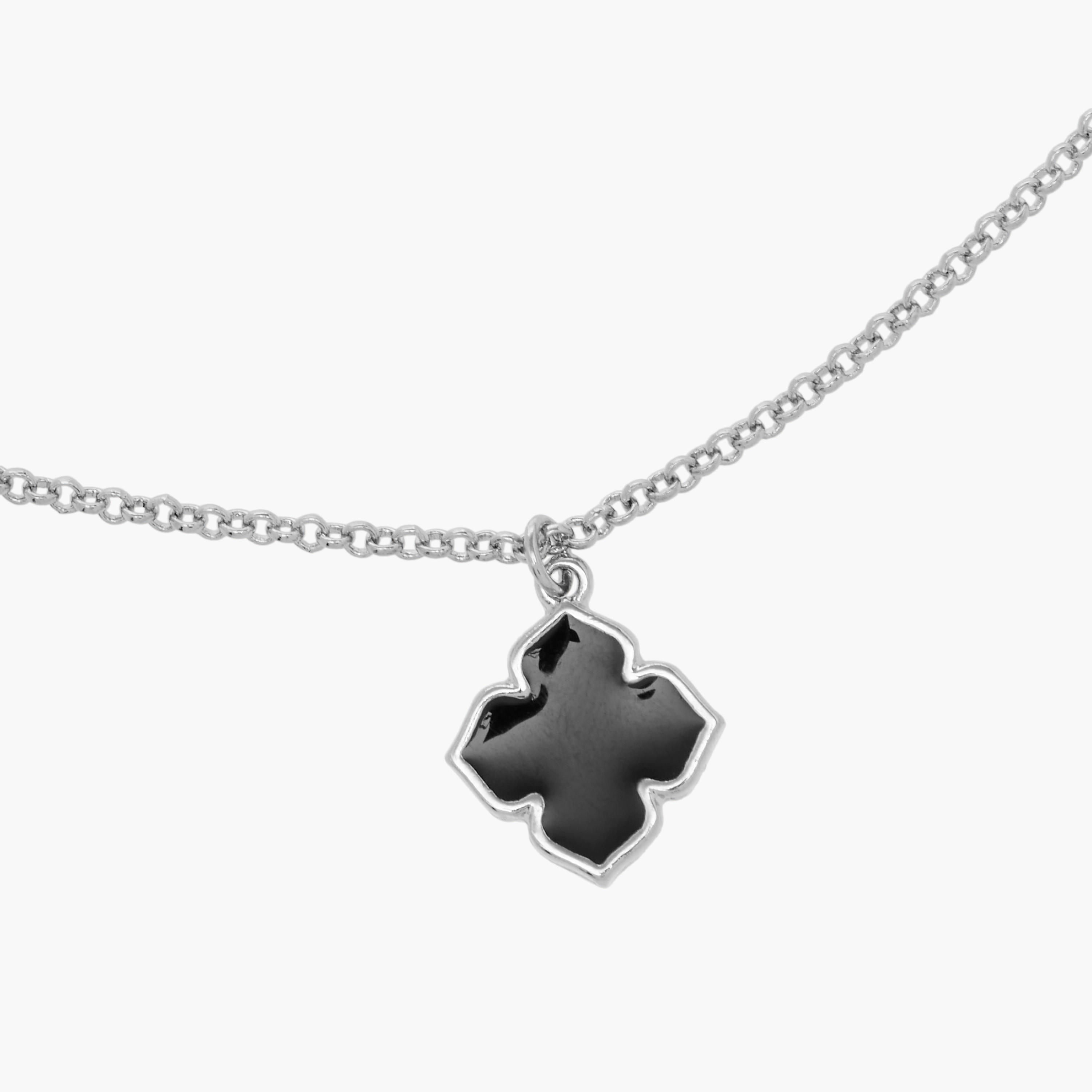 Pendant Metallic Necklace with Lobster Clasp Closure-women-watchesandjewellery-jewellery-necklacesandpendants-image-3