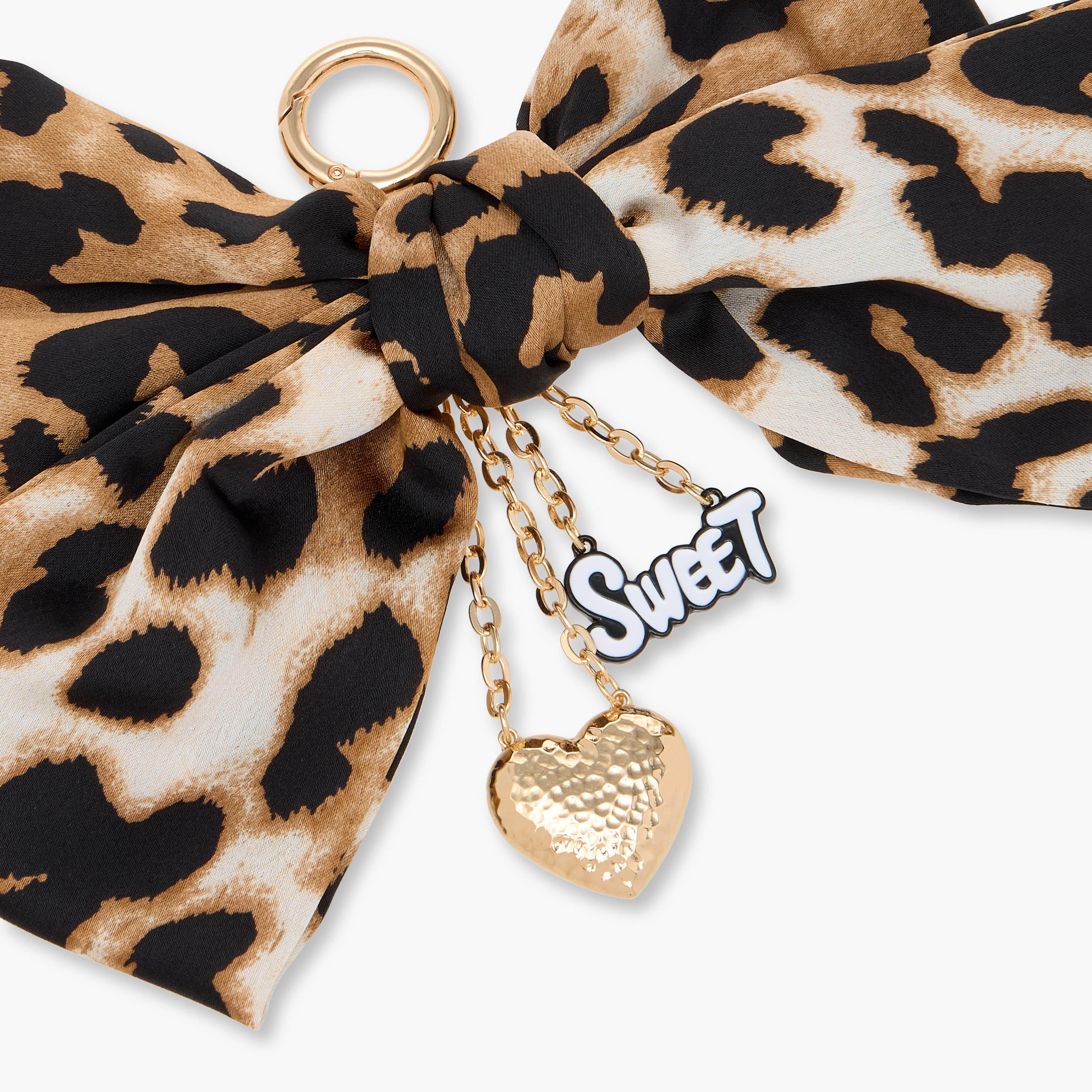 Bow Accent Keyring with Charm Accents-girls-accessories-keyringsandbagcharms-image-3