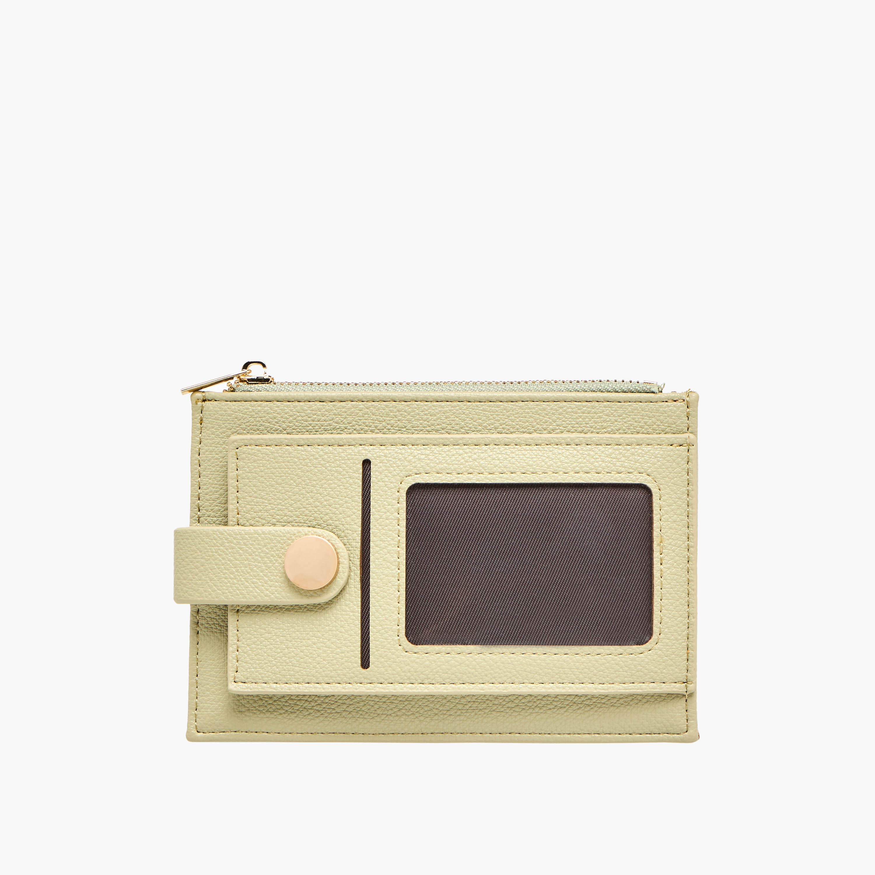Sasha Textured Cardholder with Zip Closure-women-bagsandwallets-wallets-image-1