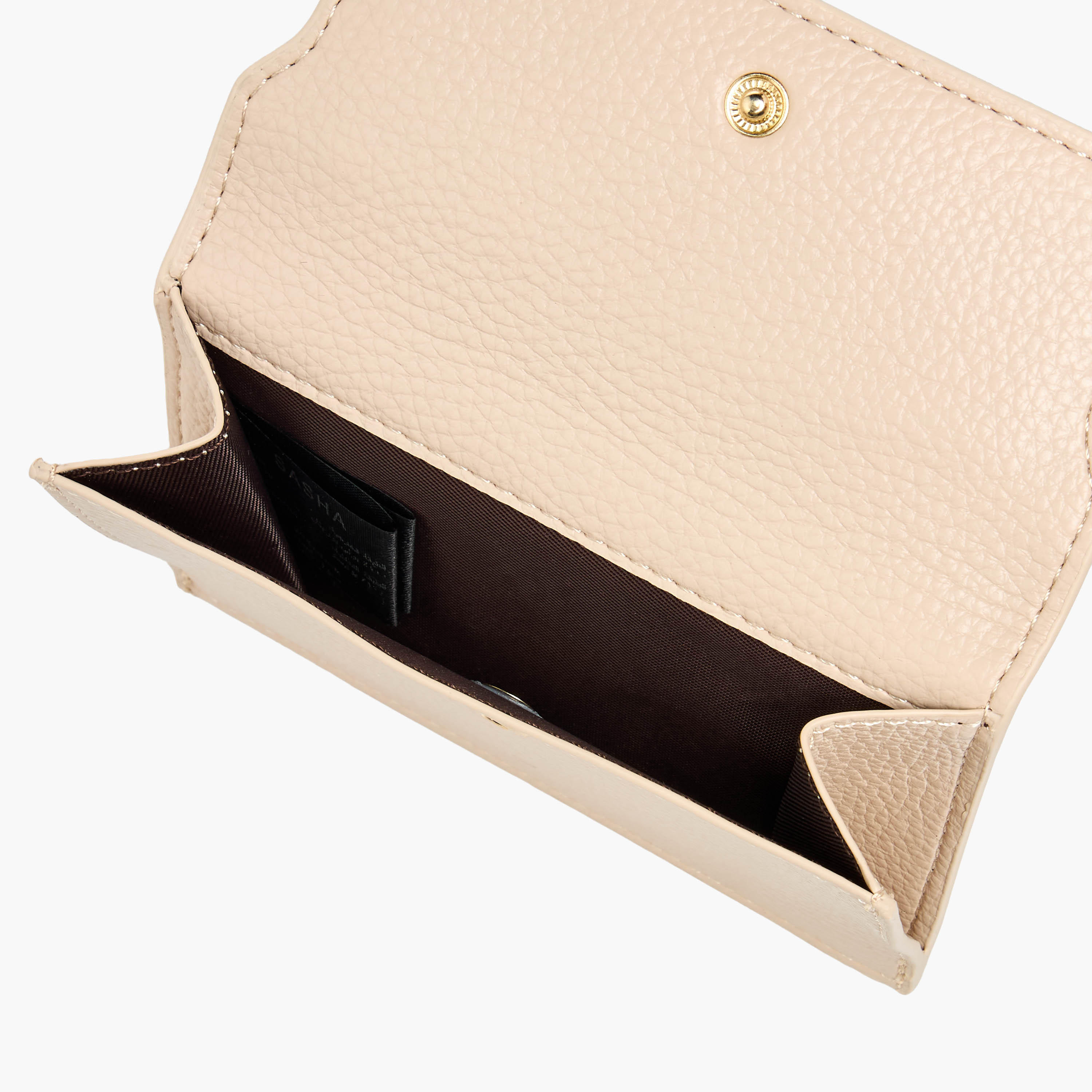 Sasha Textured Wallet with Button Closure-women-bagsandwallets-wallets-image-5