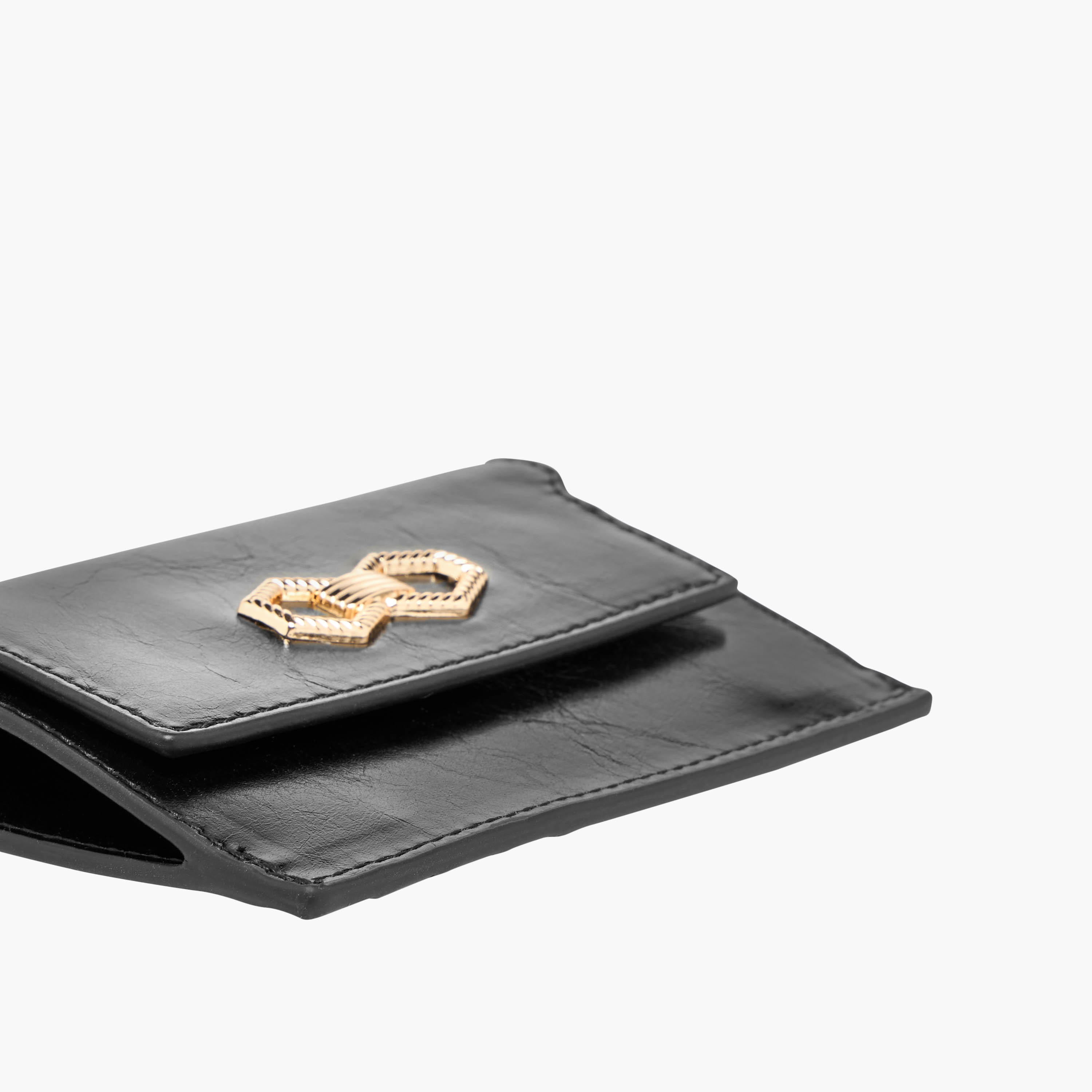 Sasha Metallic Accent Wallet with Flap Closure-women-bagsandwallets-wallets-image-4