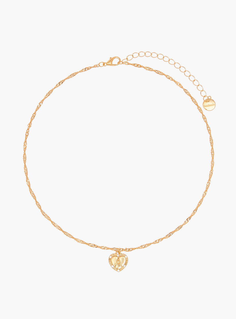 Alphabet A 3-Pendant Necklace with Lobster Clasp-women-watchesandjewellery-jewellery-necklacesandpendants-image-2