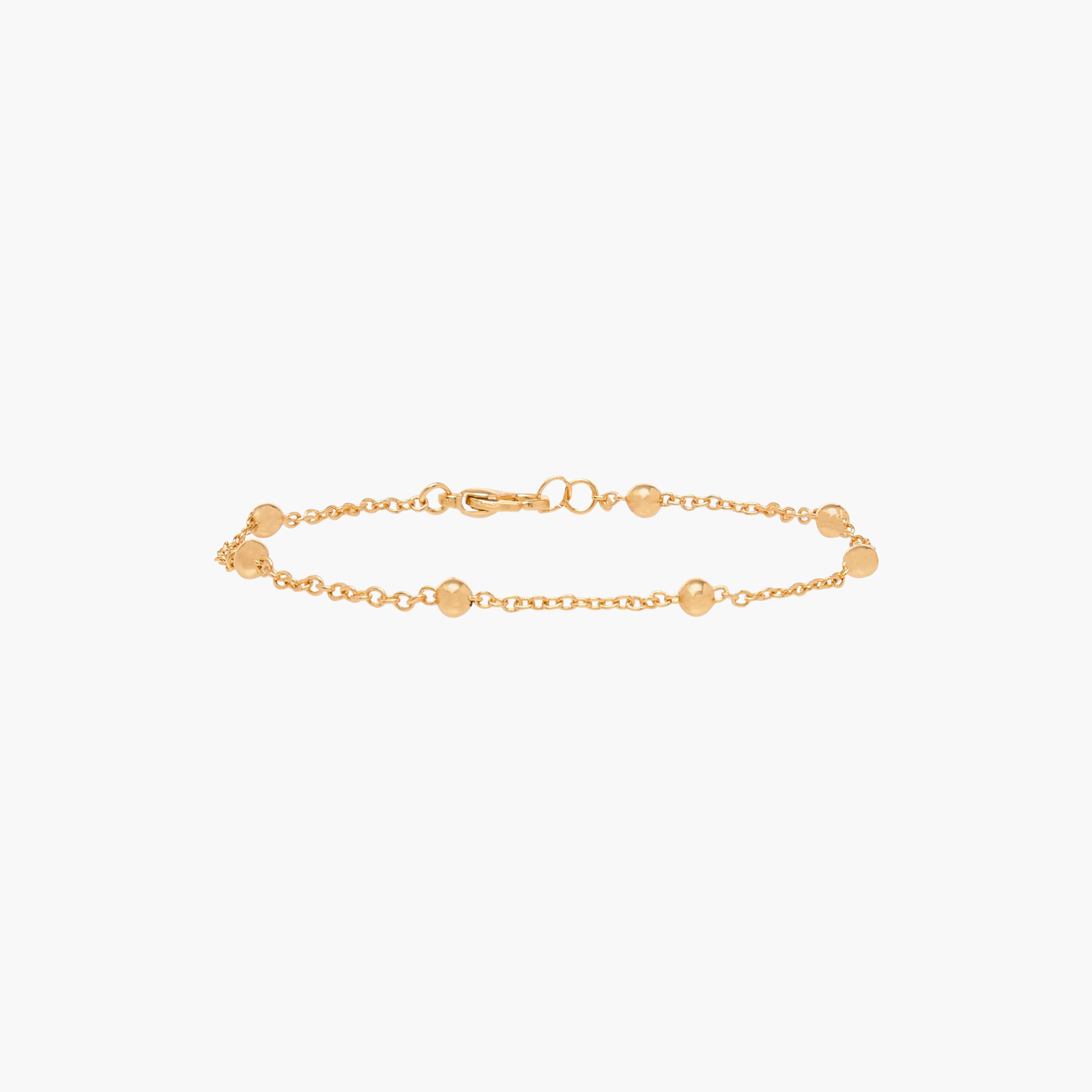أساور سلسلة متنوعة بمشبك إغلاق - طقم من 5 قطع-women-watchesandjewellery-jewellery-banglesandbracelets-image-2