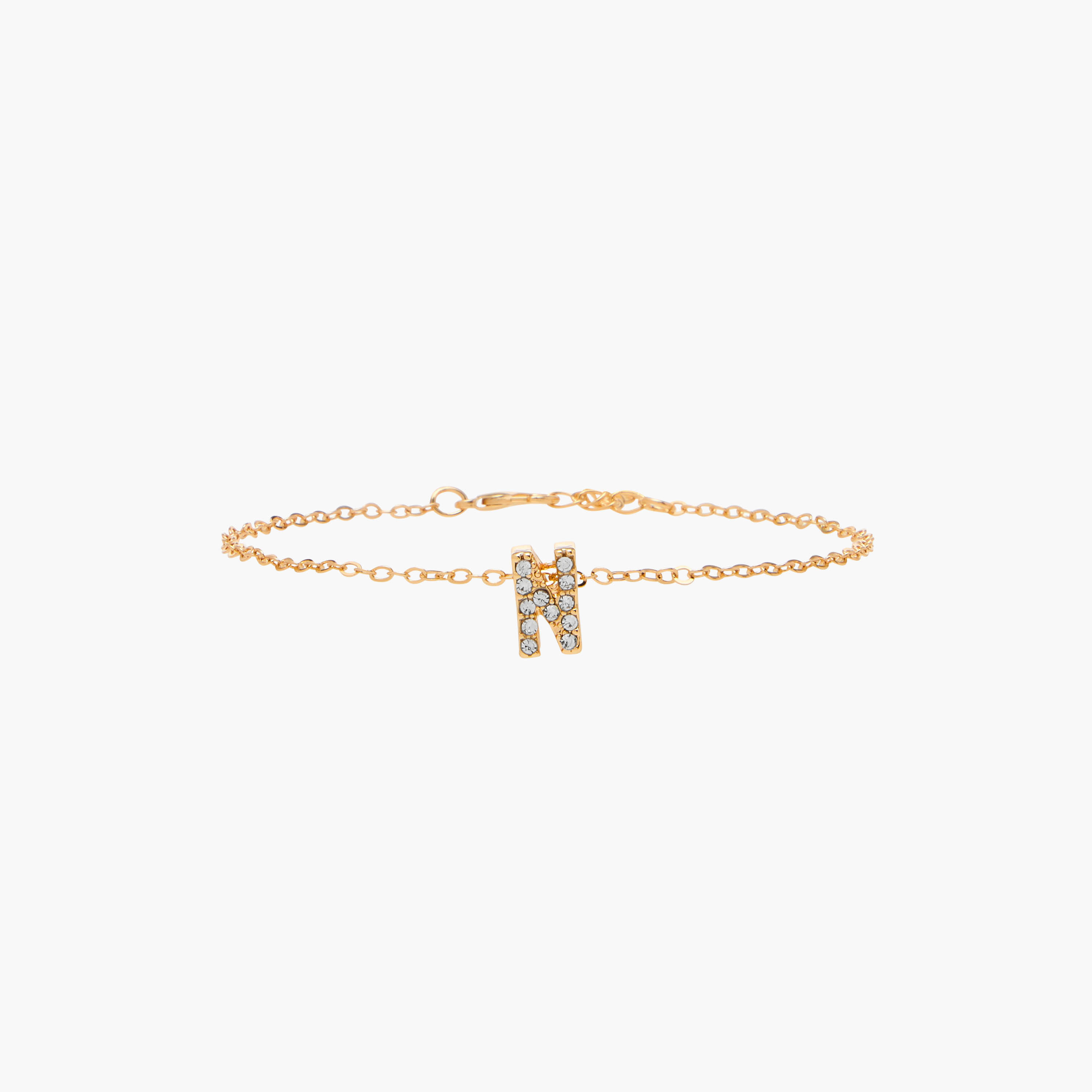 أساور سلسلة متنوعة بمشبك إغلاق - طقم من 5 قطع-women-watchesandjewellery-jewellery-banglesandbracelets-image-3