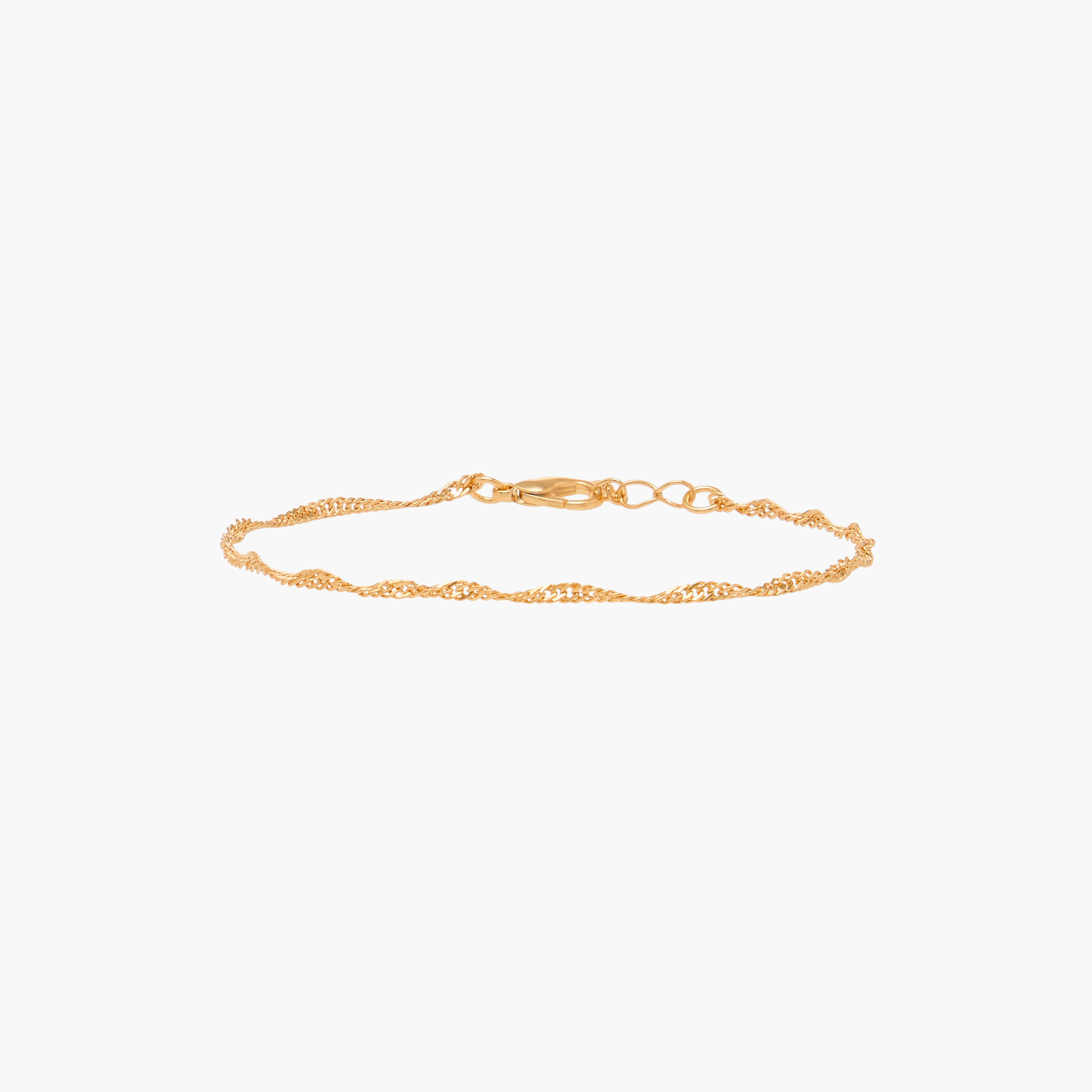 Assorted Chain Bracelet with Lobster Clasp Closure - Set of 5-women-watchesandjewellery-jewellery-banglesandbracelets-image-2