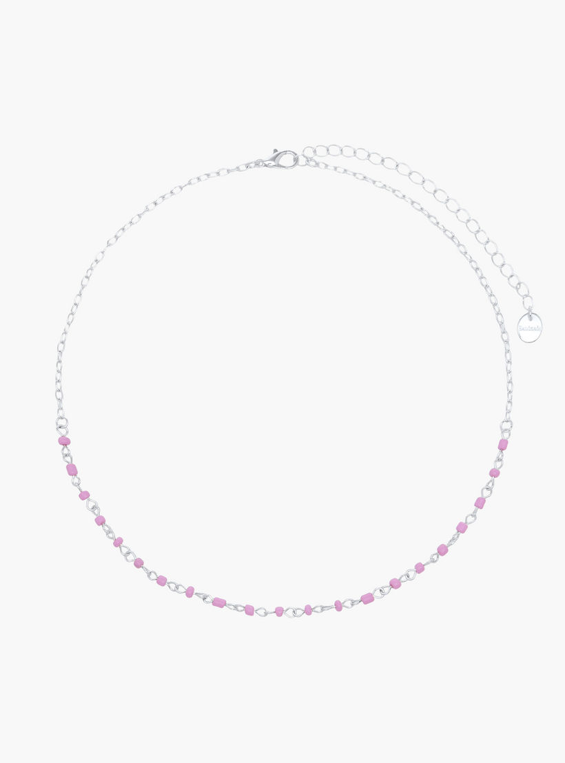 عقد مزين بالخرز مع مشبك إغلاق لوبستر – طقم من 3 قطع-women-watchesandjewellery-jewellery-necklacesandpendants-image-3