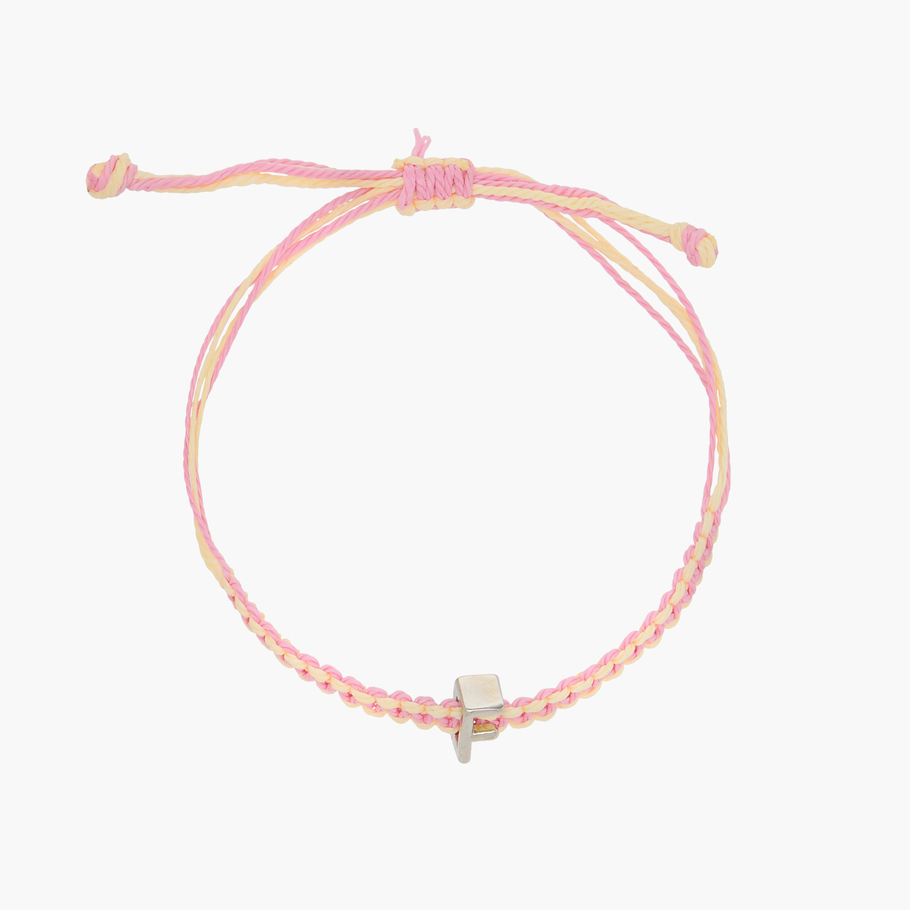 سوار خيط مزين بحرف وإغلاق منزلق - طقم من 6 قطع-women-watchesandjewellery-jewellery-banglesandbracelets-image-10
