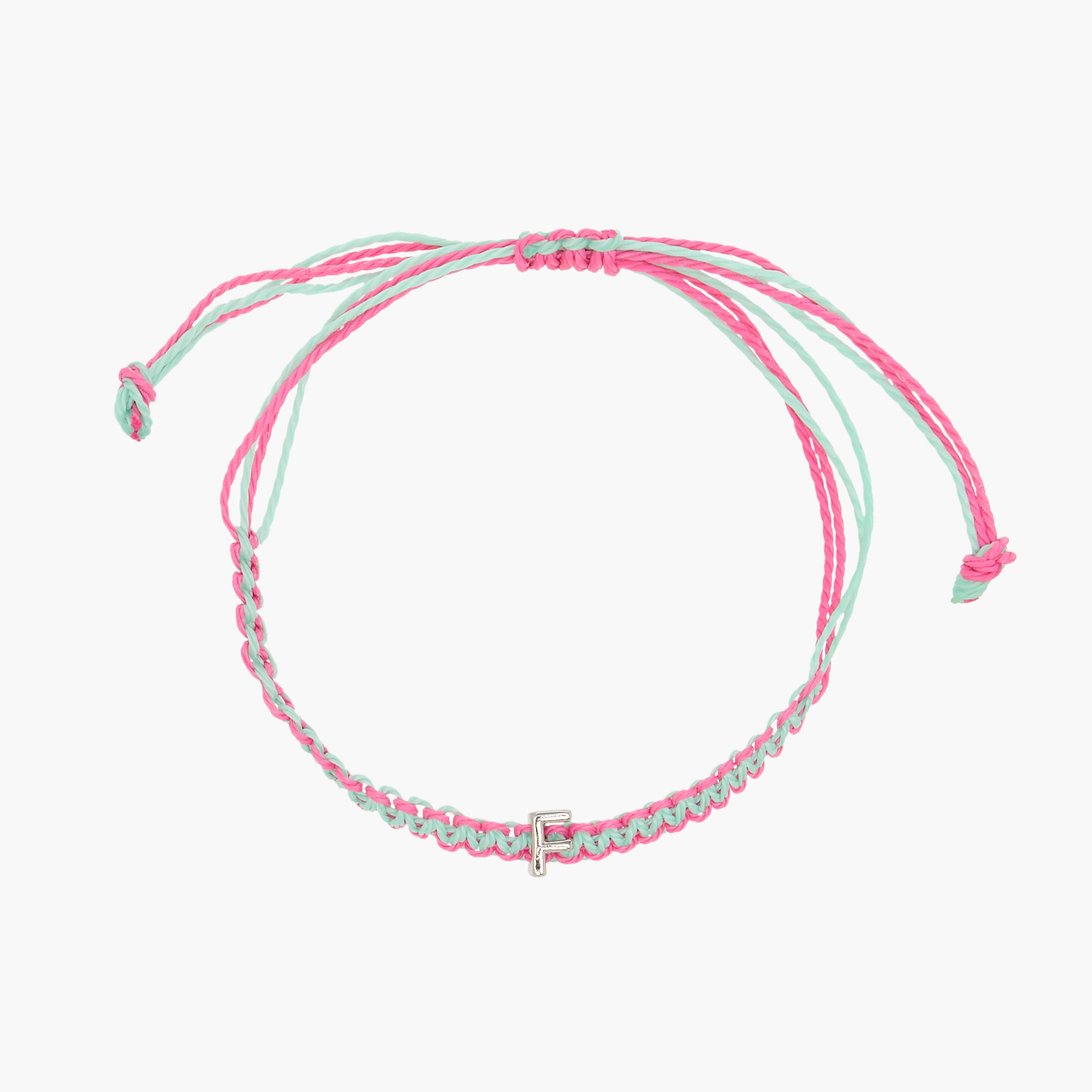سوار خيط مزين بحرف وإغلاق منزلق - طقم من 6 قطع-women-watchesandjewellery-jewellery-banglesandbracelets-image-11
