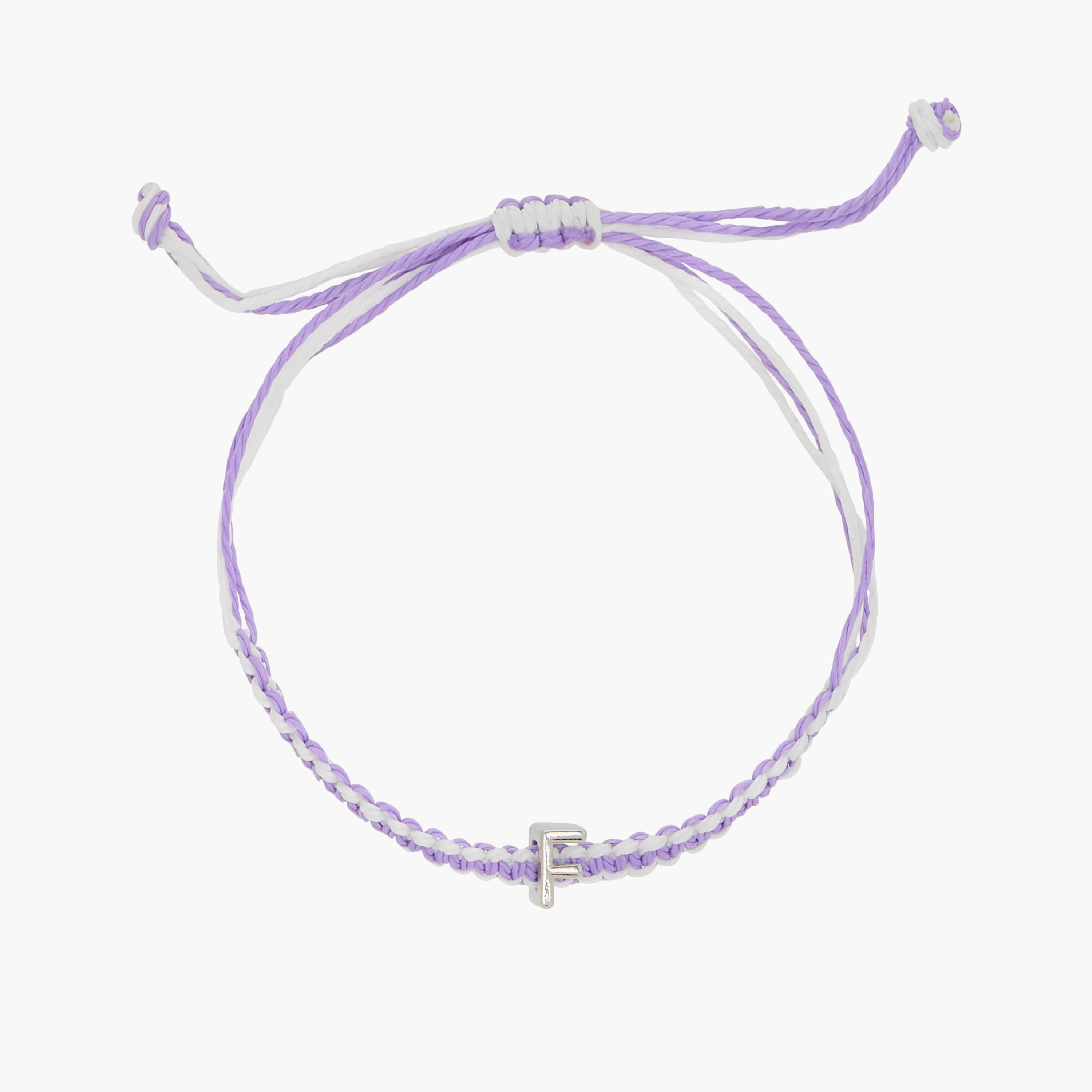 سوار خيط مزين بحرف وإغلاق منزلق - طقم من 6 قطع-women-watchesandjewellery-jewellery-banglesandbracelets-image-13