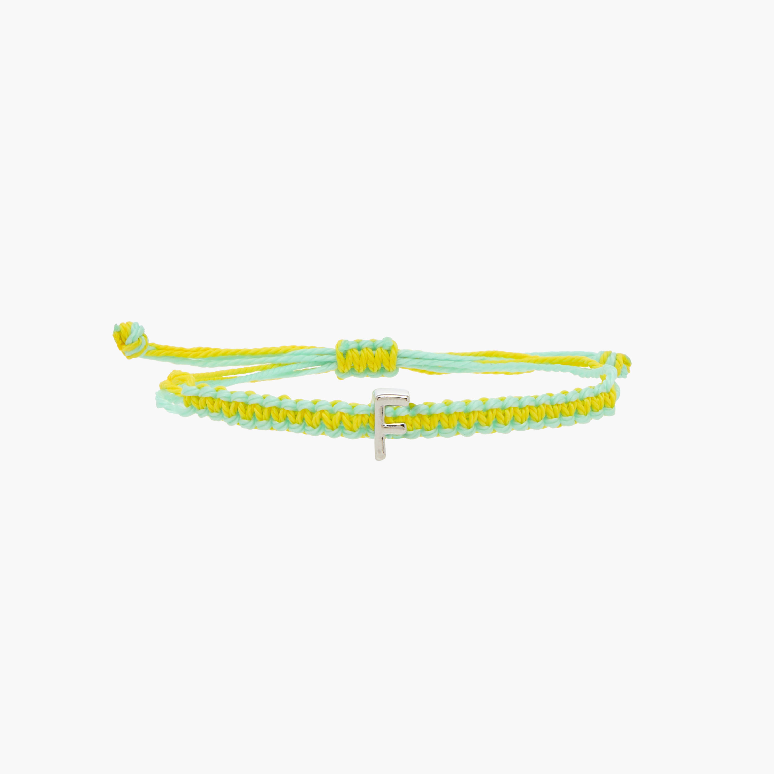 سوار خيط مزين بحرف وإغلاق منزلق - طقم من 6 قطع-women-watchesandjewellery-jewellery-banglesandbracelets-image-4