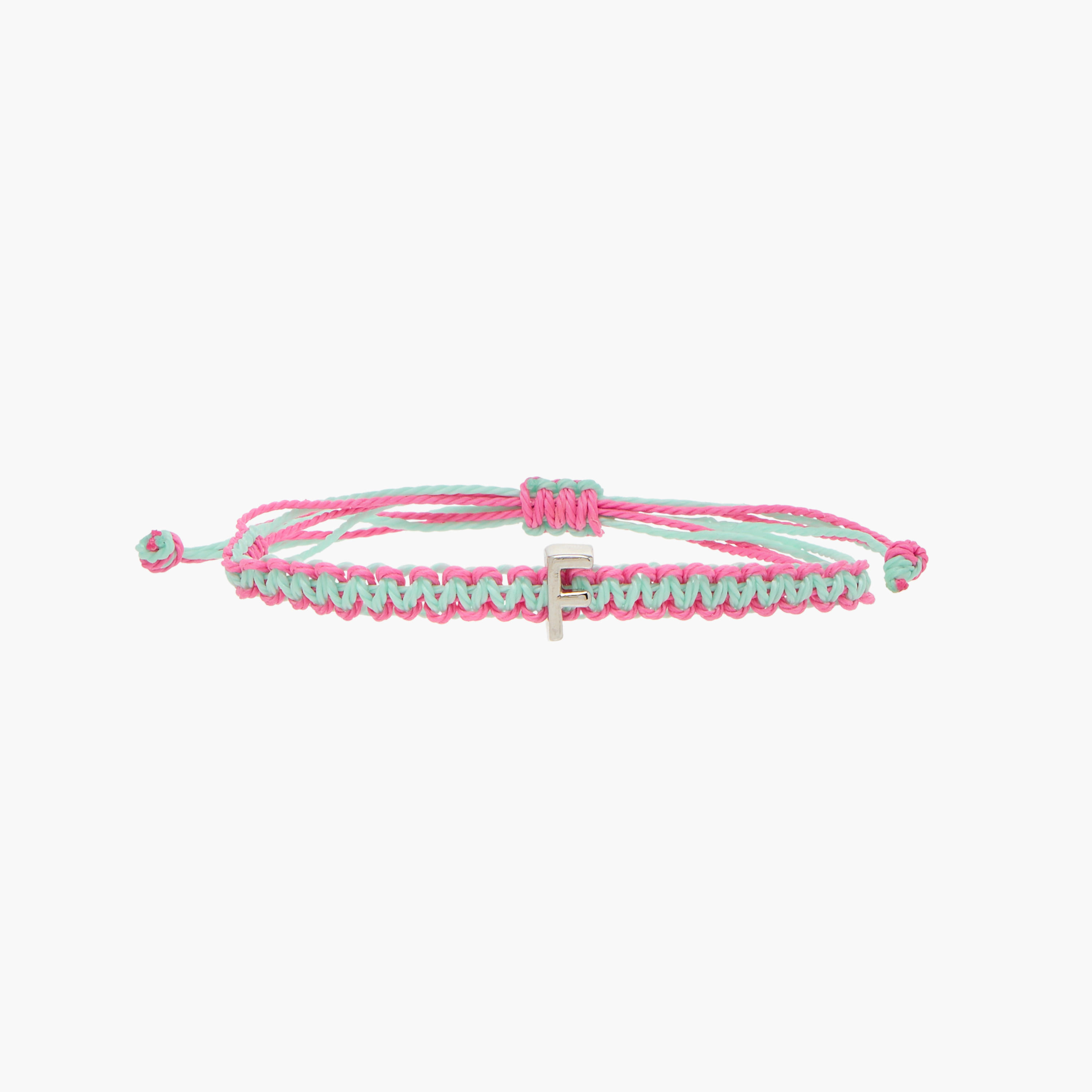 سوار خيط مزين بحرف وإغلاق منزلق - طقم من 6 قطع-women-watchesandjewellery-jewellery-banglesandbracelets-image-5