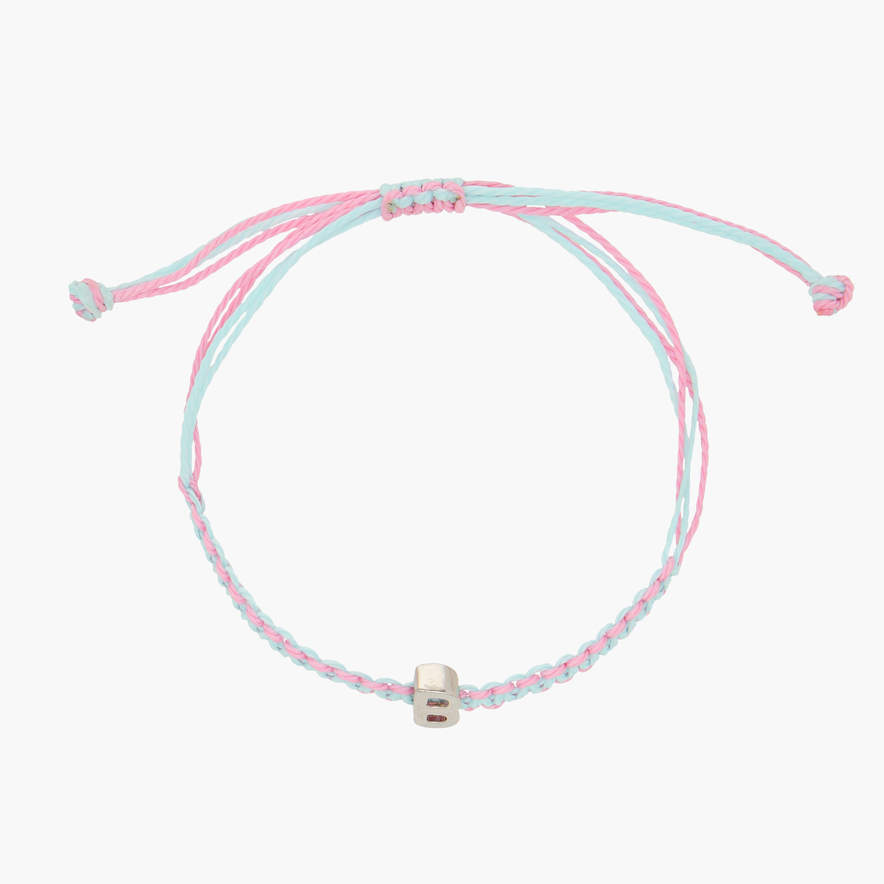 سوار خيط مزين بحرف وإغلاق منزلق - طقم من 6 قطع-women-watchesandjewellery-jewellery-banglesandbracelets-image-8