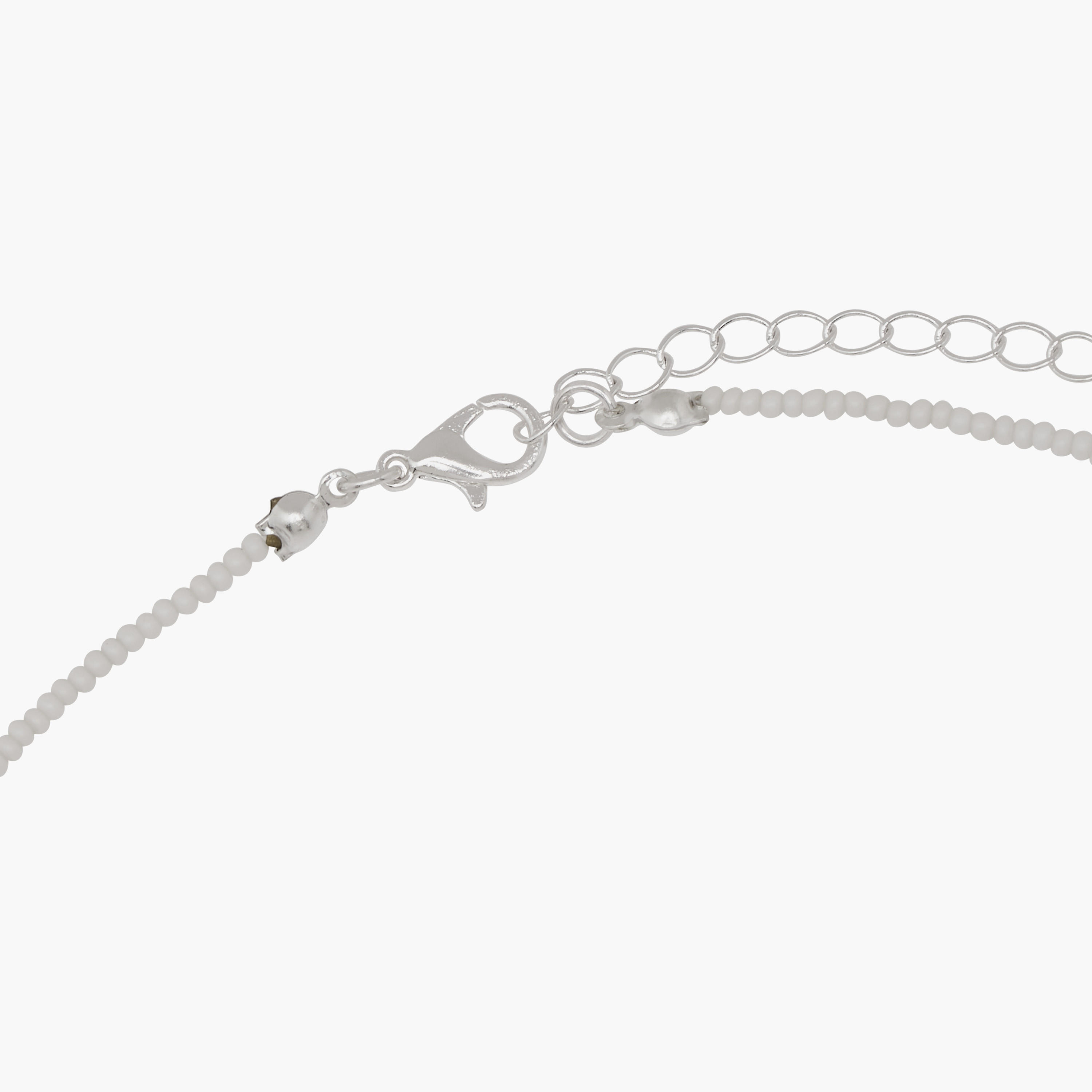 عقد الصداقة بخرز وزهوروقفل إغلاق - طقم من قطعتين-women-watchesandjewellery-jewellery-necklacesandpendants-image-5