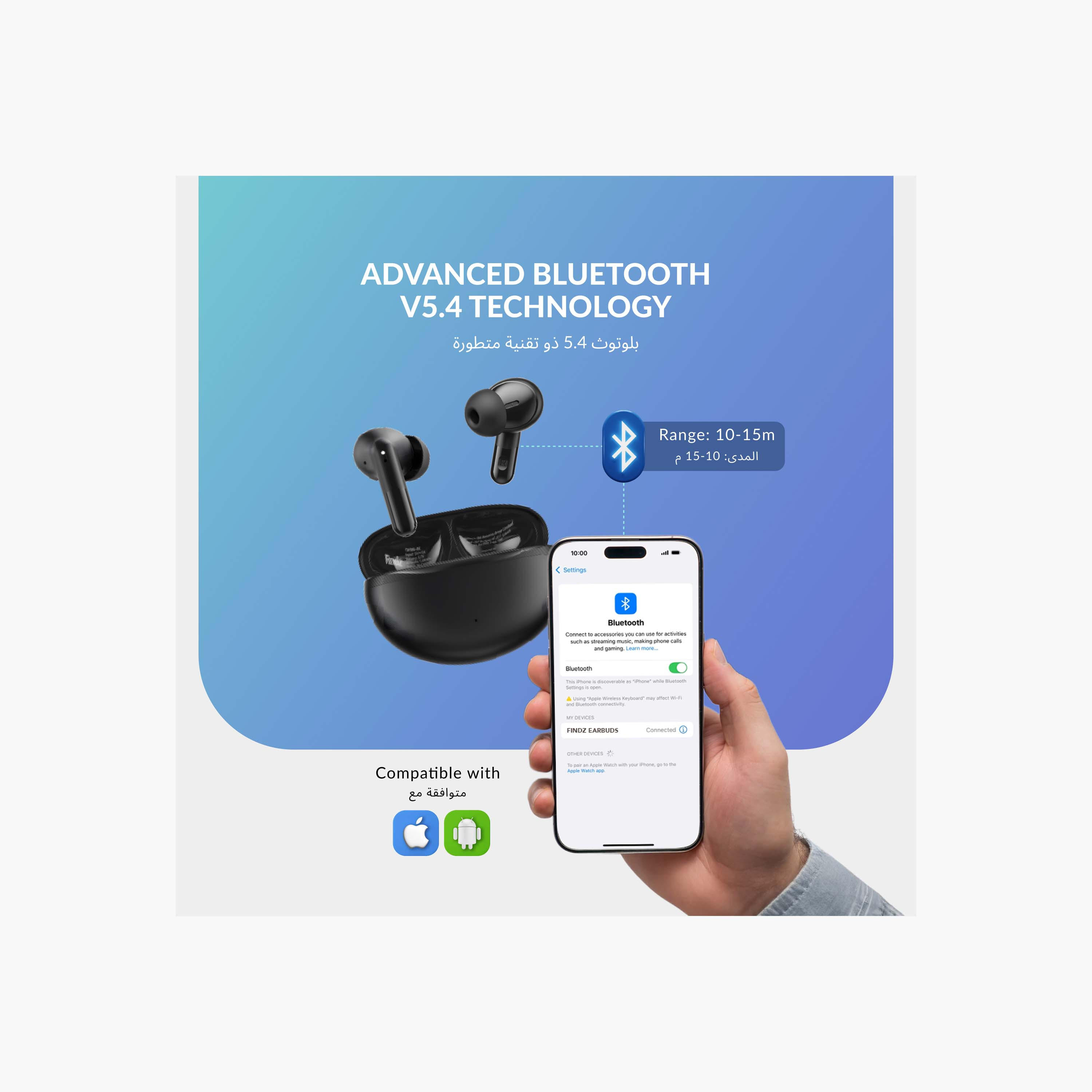Findz Over-Ear Headphones with Earbuds - Bluetooth for Gaming-electronics-headphonesandearphones-image-5
