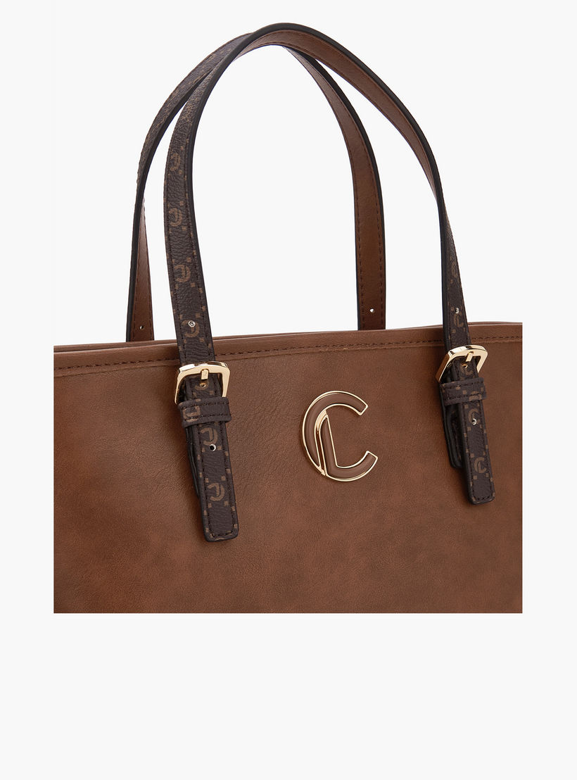 شنطة توتي سادة بمقابض بطبعات من لو كونفورت-women-bagsandwallets-handbags-image-3