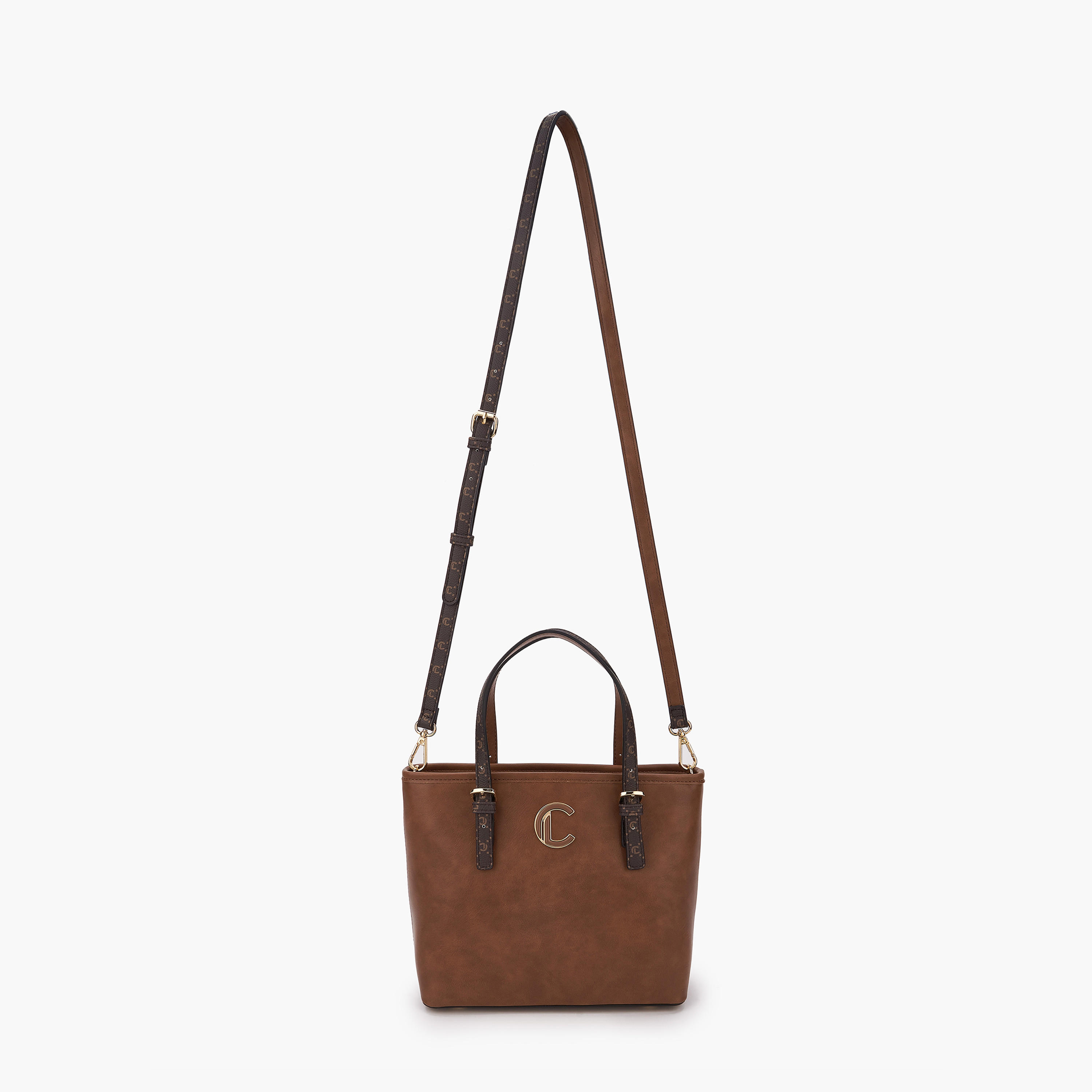 شنطة توتي سادة بمقابض بطبعات من لو كونفورت-women-bagsandwallets-handbags-image-5