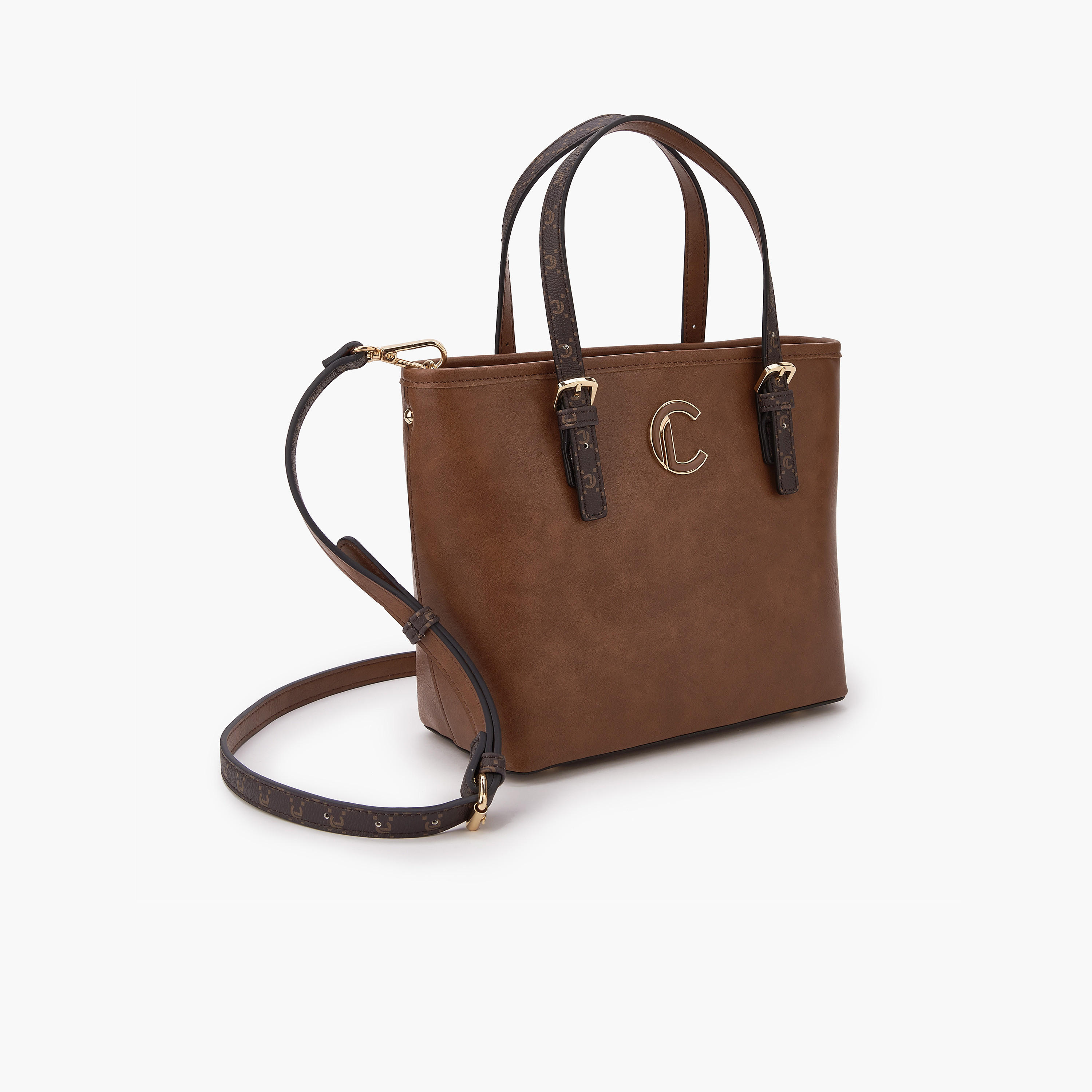 شنطة توتي سادة بمقابض بطبعات من لو كونفورت-women-bagsandwallets-handbags-image-6