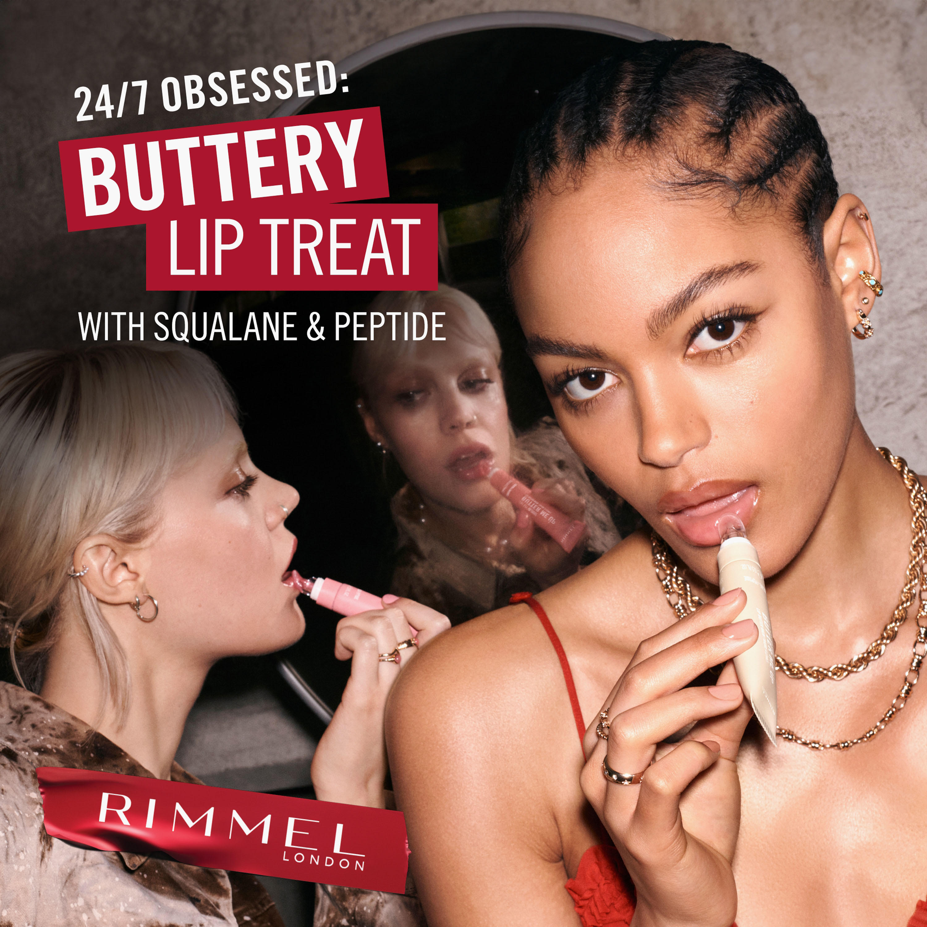 مرطب شفاه أوه ماي جلوس باتر مي أب من ريميل - 15 مل-beautyandpersonalcare-makeup-lips-lipglossesandbalms-image-13