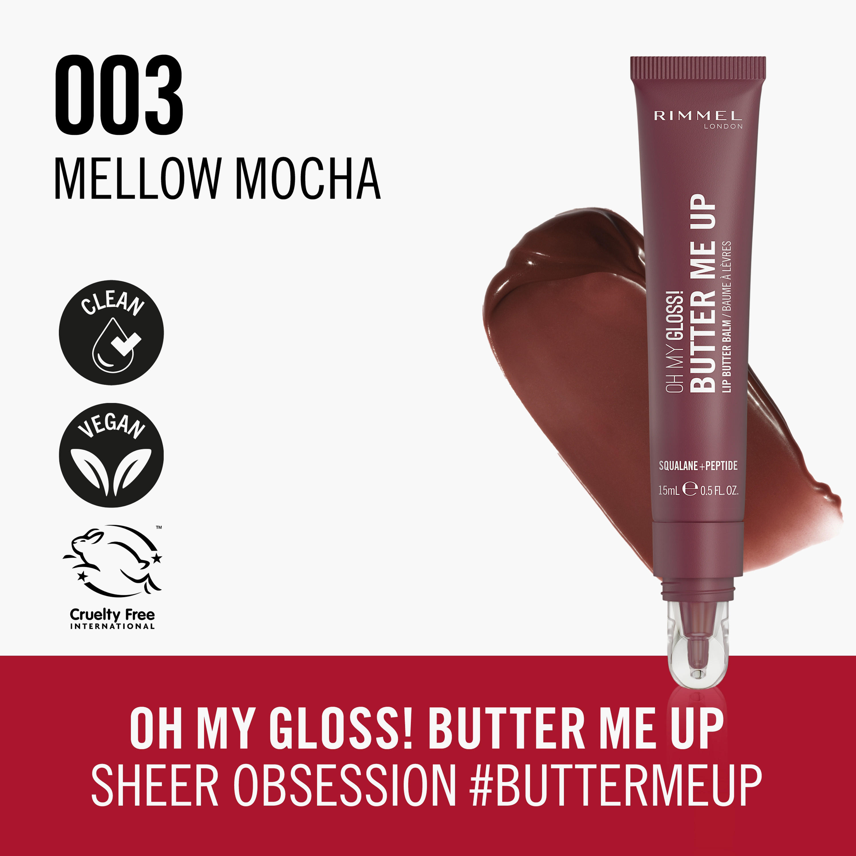 مرطب شفاه أوه ماي جلوس باتر مي أب من ريميل - 15 مل-beautyandpersonalcare-makeup-lips-lipglossesandbalms-image-43