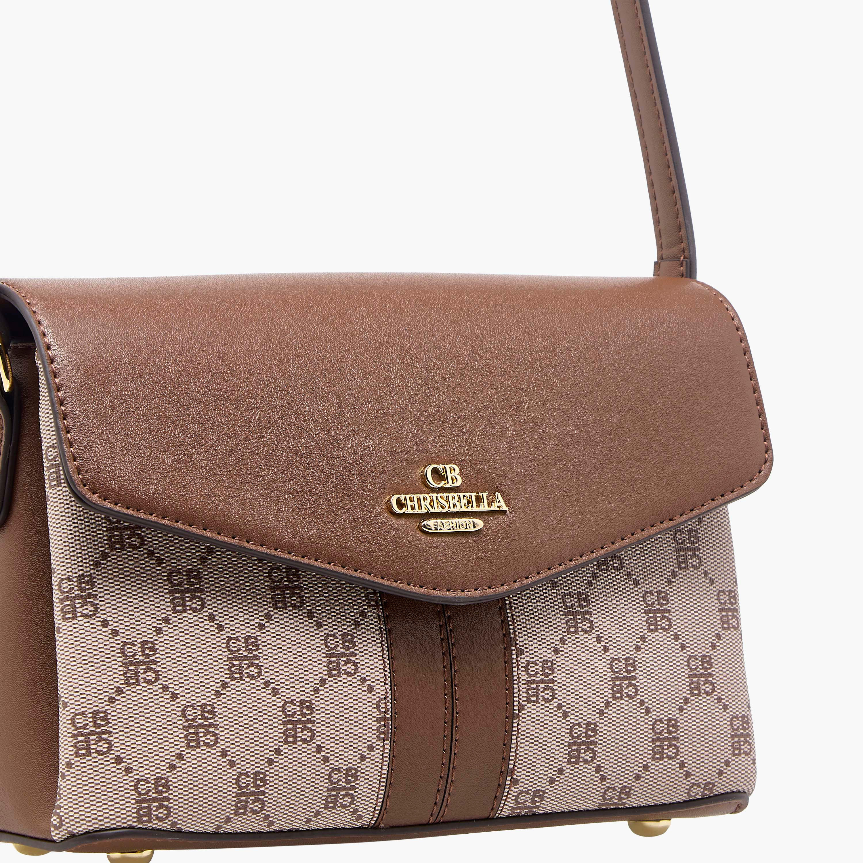 شنطة كروس بودي بطبعات وزر إغلاق مع محفظة من كريسبيلا-women-bagsandwallets-handbags-image-6