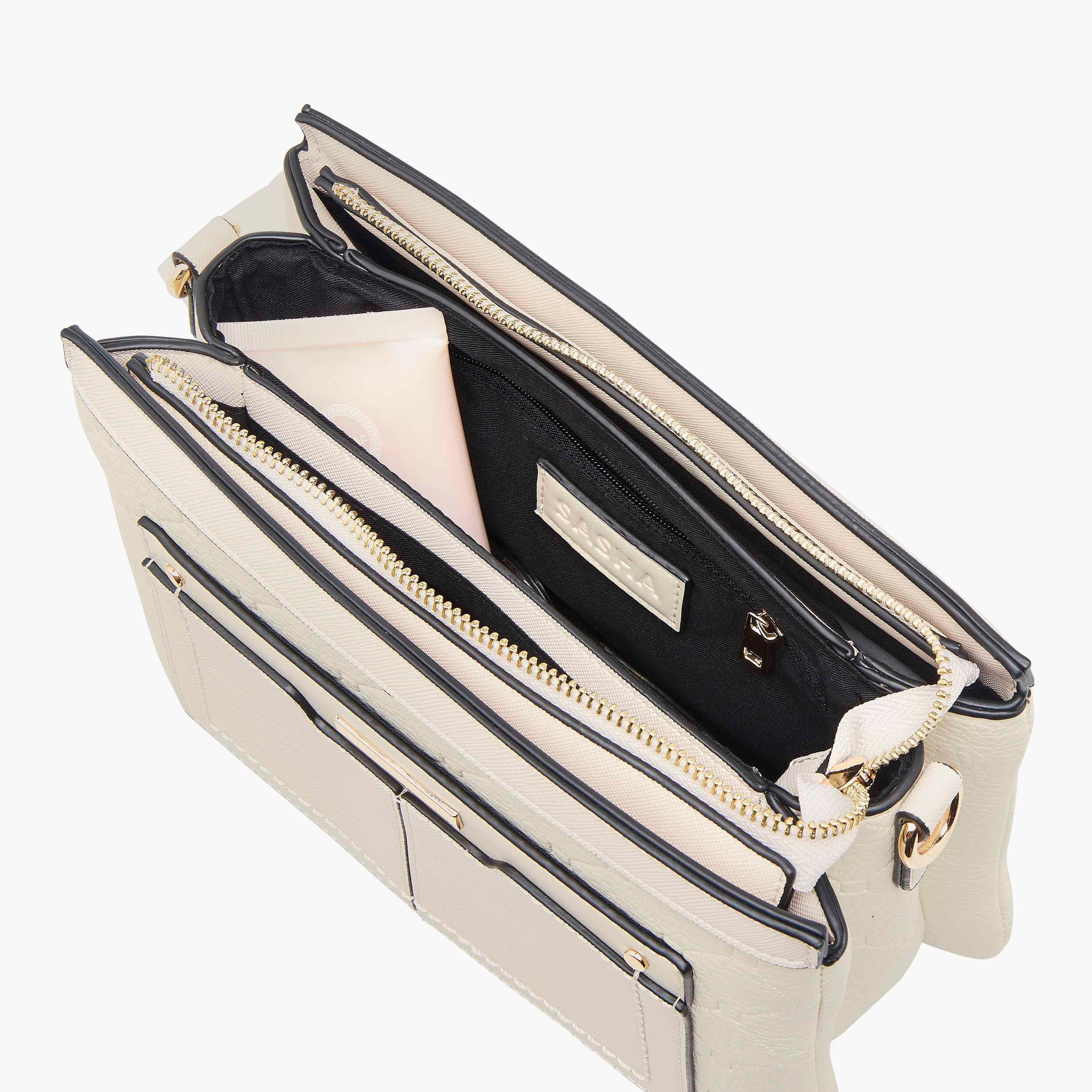 شنطة كروس بودي منقوشة مع شنطة صغيرة من ساشا-women-bagsandwallets-handbags-image-8