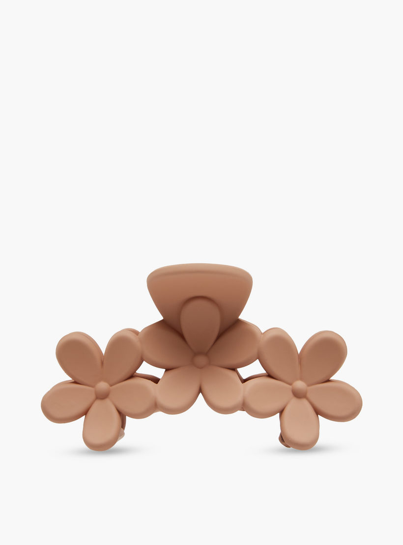 مشبك شعر بتزيينات زهرية - طقم من 4 قطع-women-hairaccessories-clamps-image-5