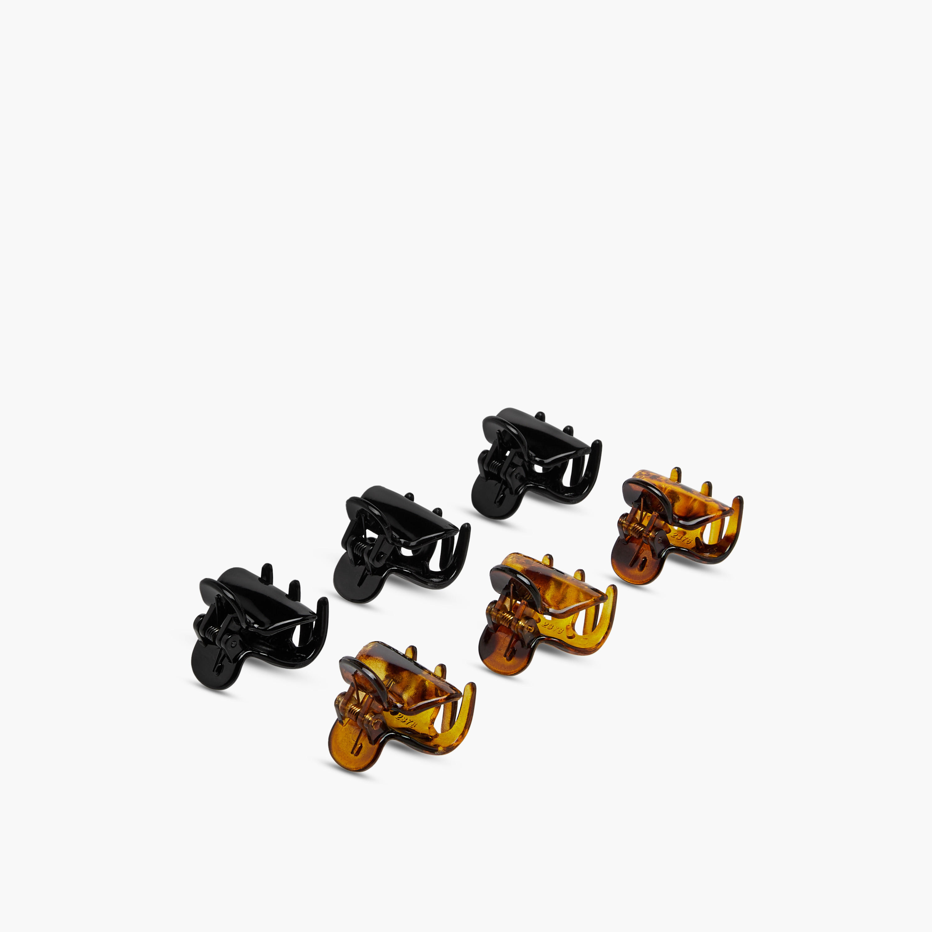 مشبك شعر سادة - طقم من 6 قطع-women-hairaccessories-clamps-image-4