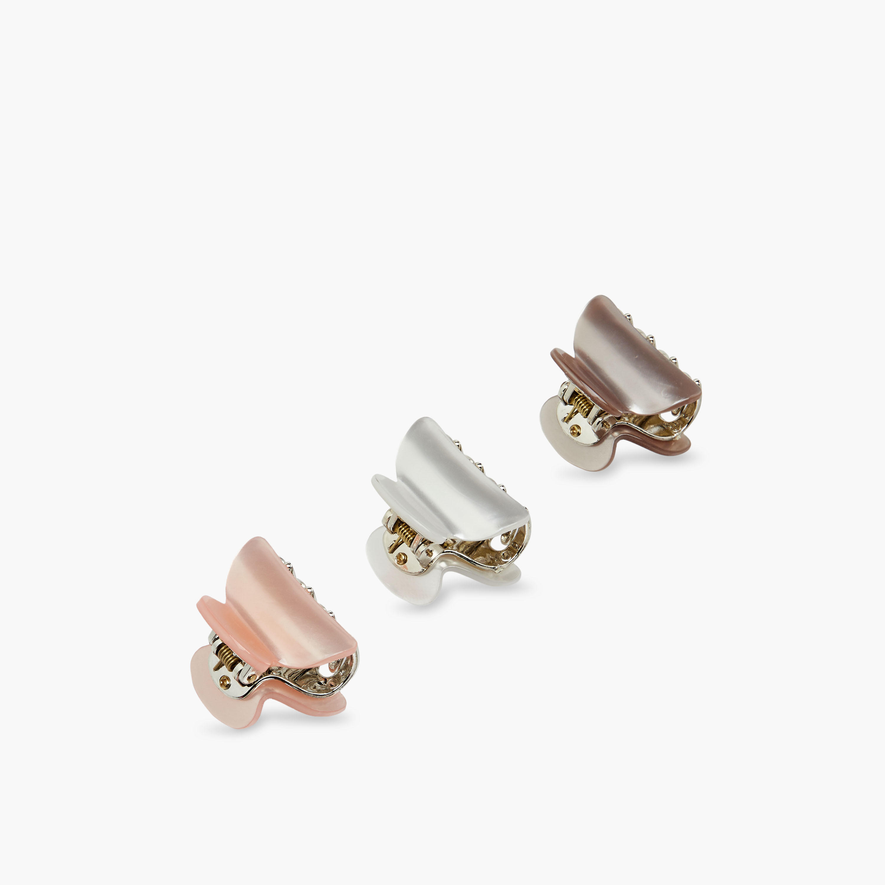 طقم مشابك شعر 3 قطع سادة-women-hairaccessories-clamps-image-5